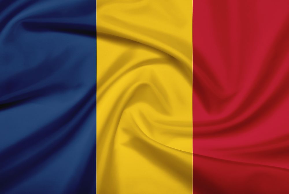 The official flag of Chad.