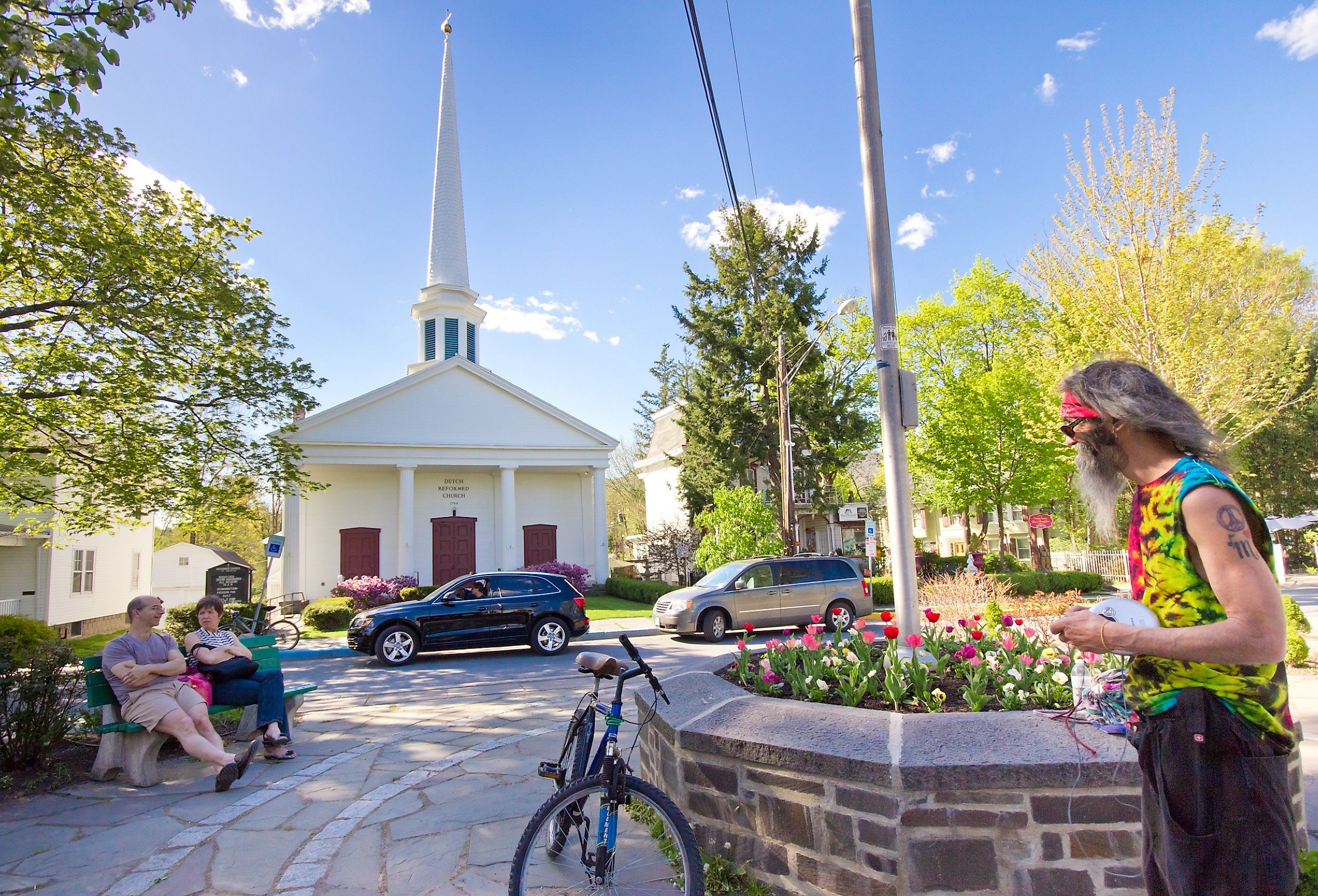 Town center, Woodstock, New York. Image credit littlenySTOCK via Shutterstock