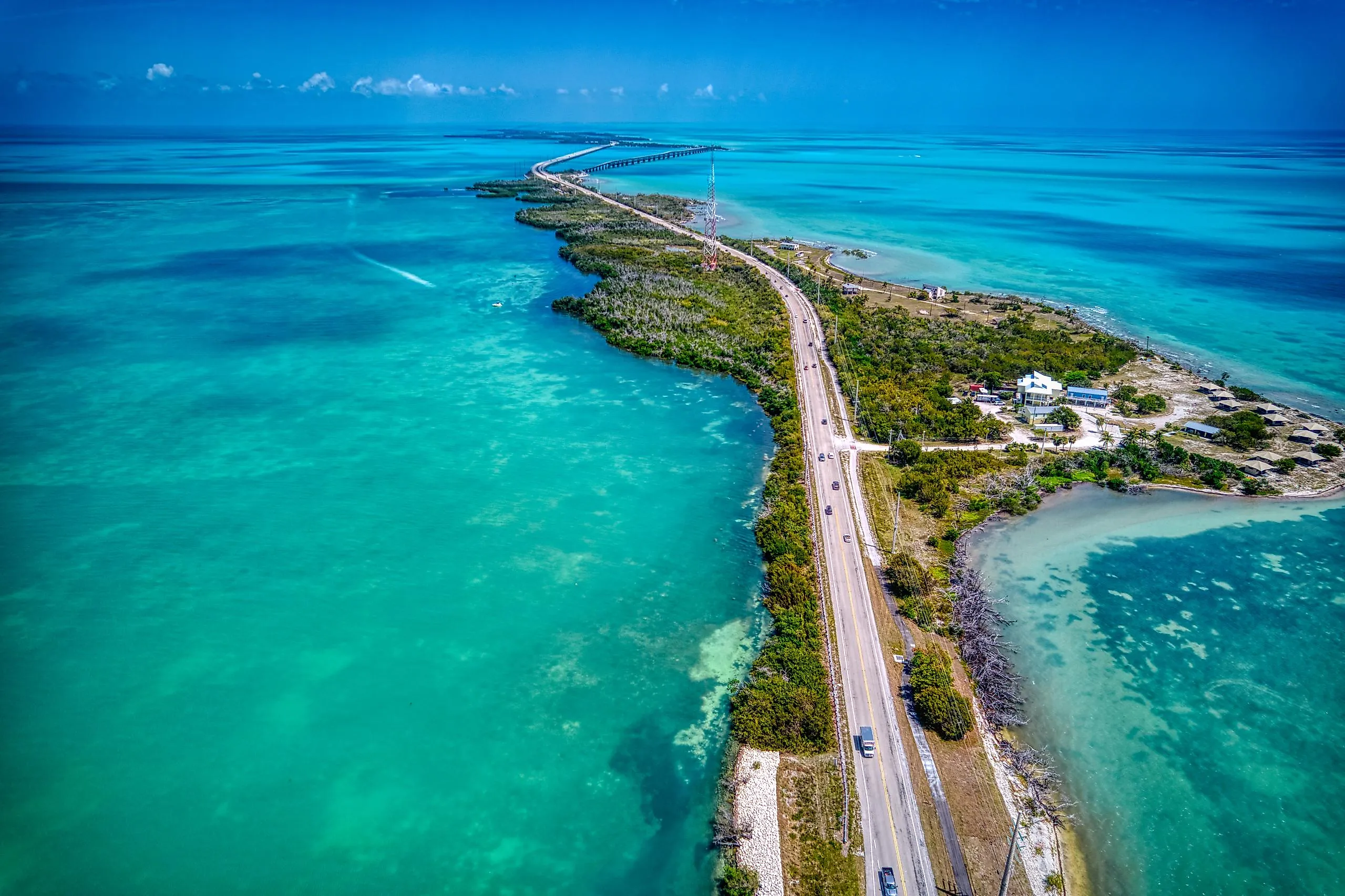 The Overseas Highway in the Florida Keys.