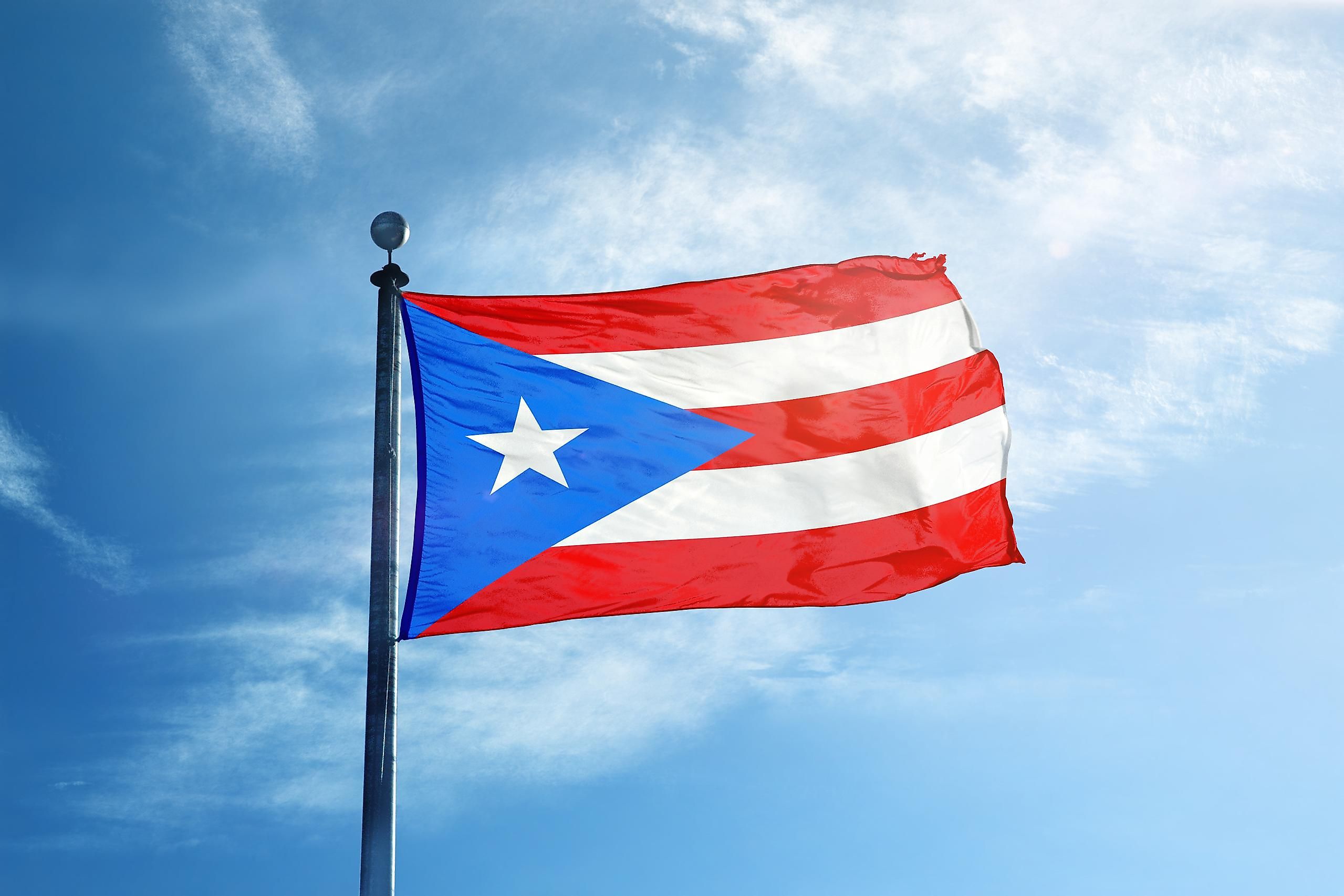 Puerto Rican flag. Image credit: Creative Photo Corner/Shutterstock