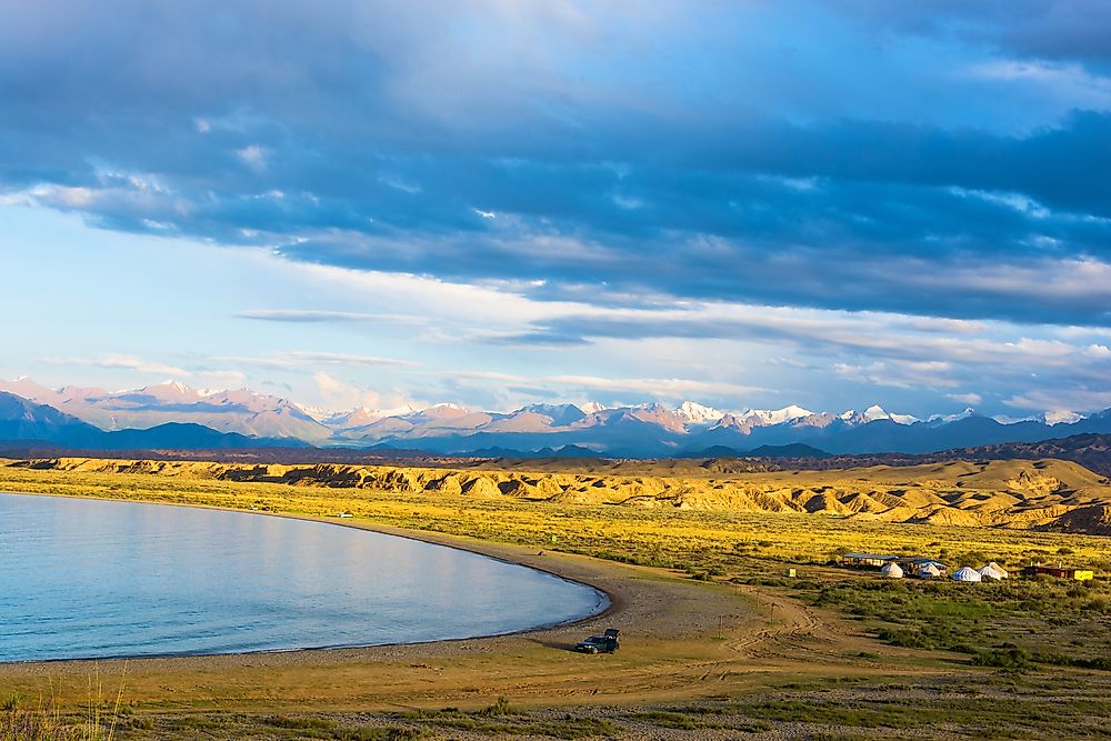 Lake Issyk-kul.