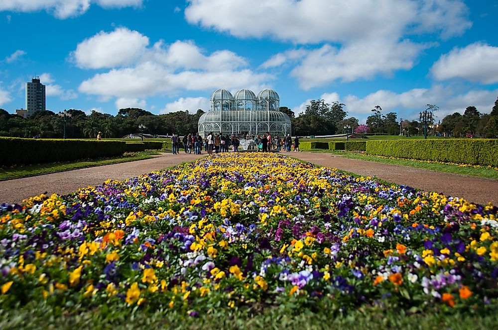 The Botanical Garden in Curitiba.