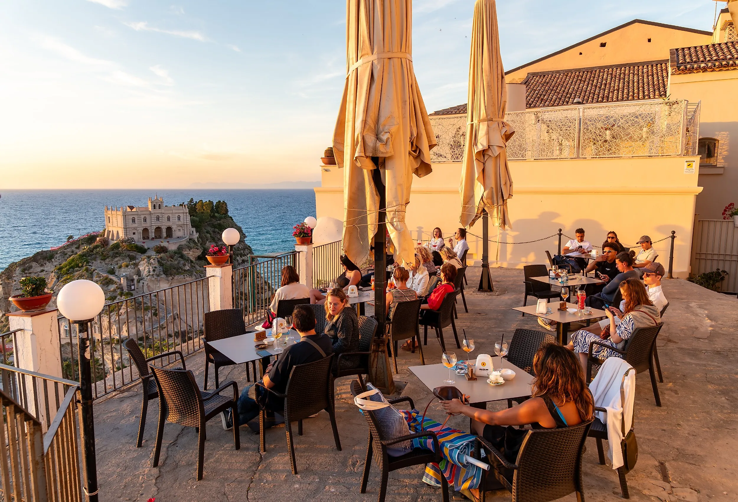 Coastal views in Tropea, Italy. Image credit gph-foto.de via Shutterstock