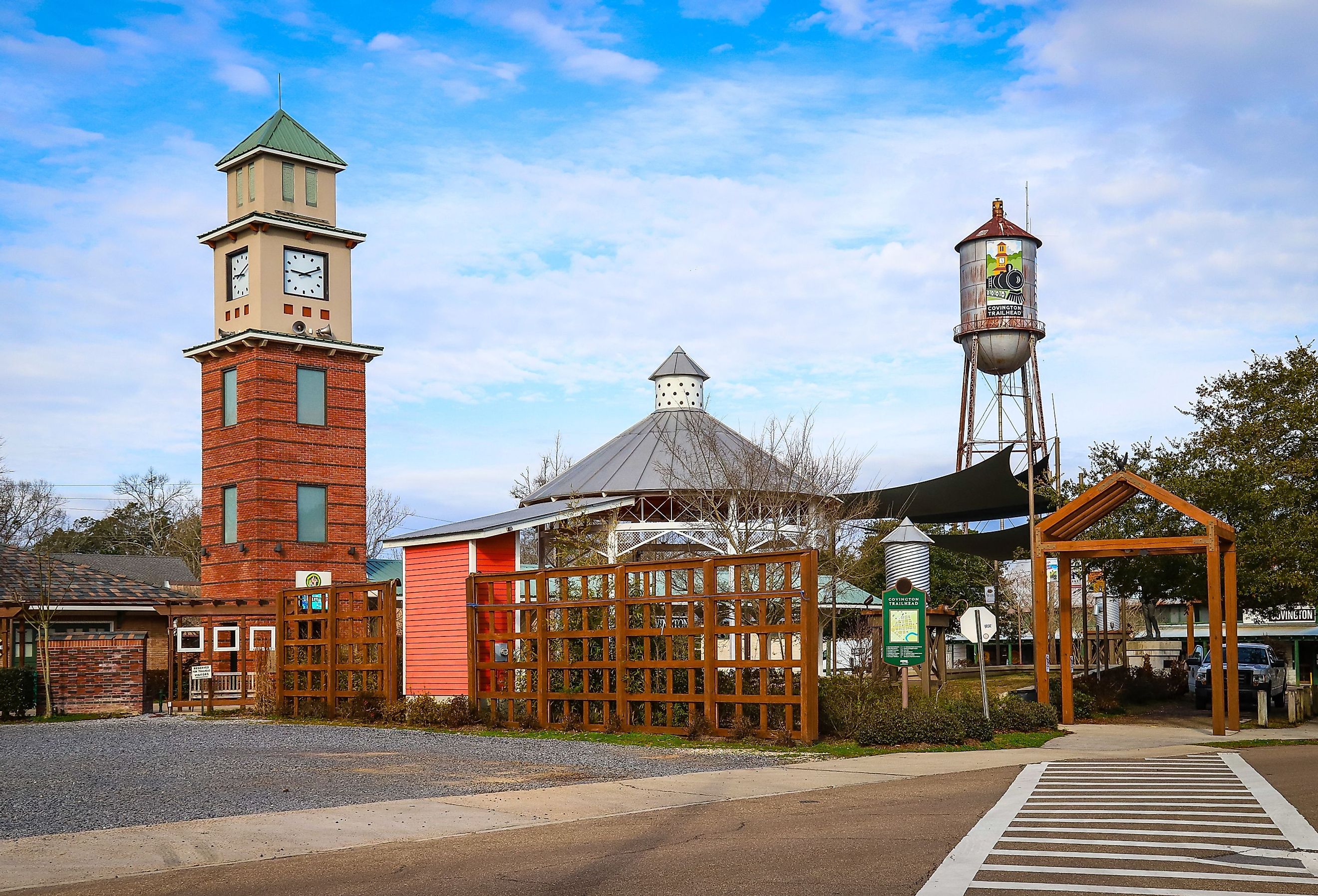 Downtown Covington, Louisiana. Image credit Malachi Jacobs via Shutterstock.com