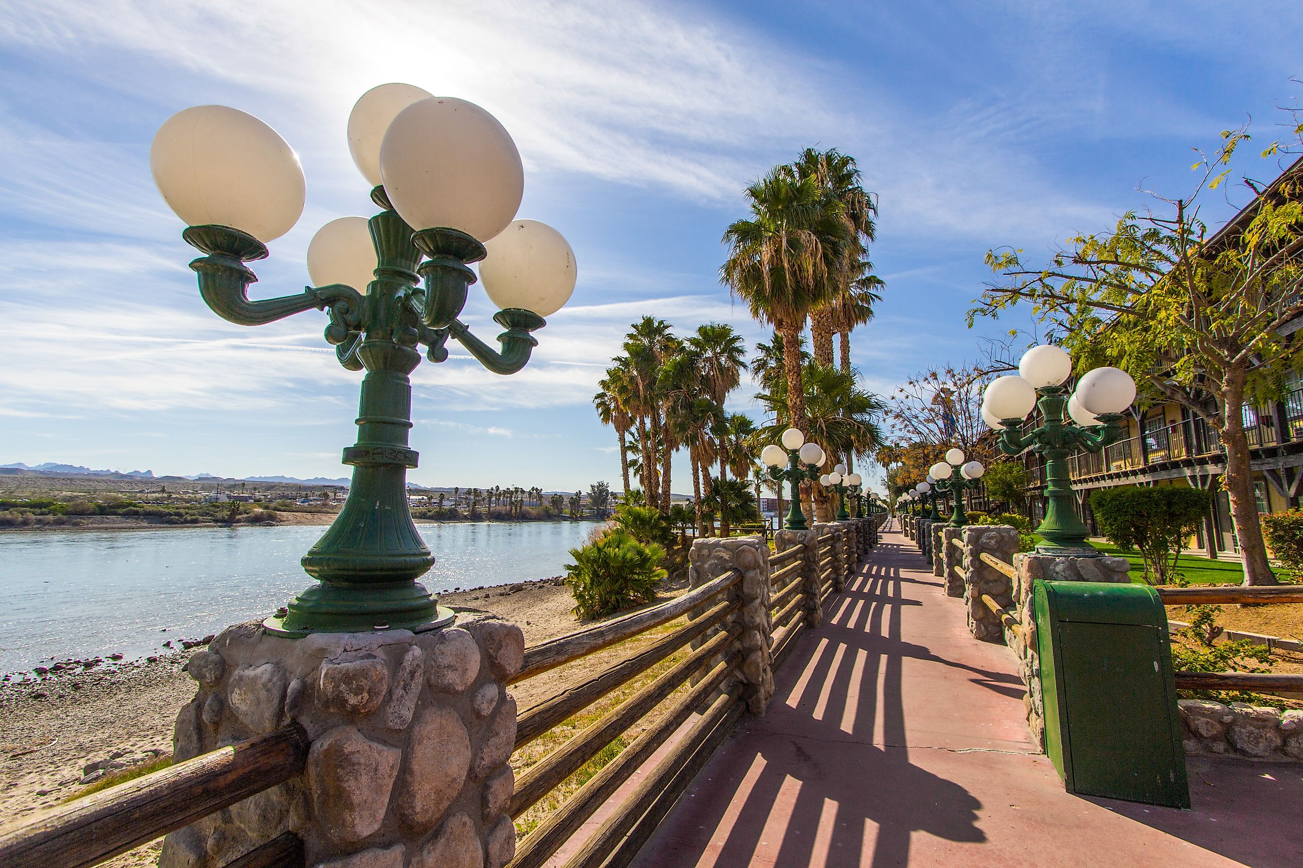 The Riverwalk in Laughlin, Nevada. Shutterstock.com