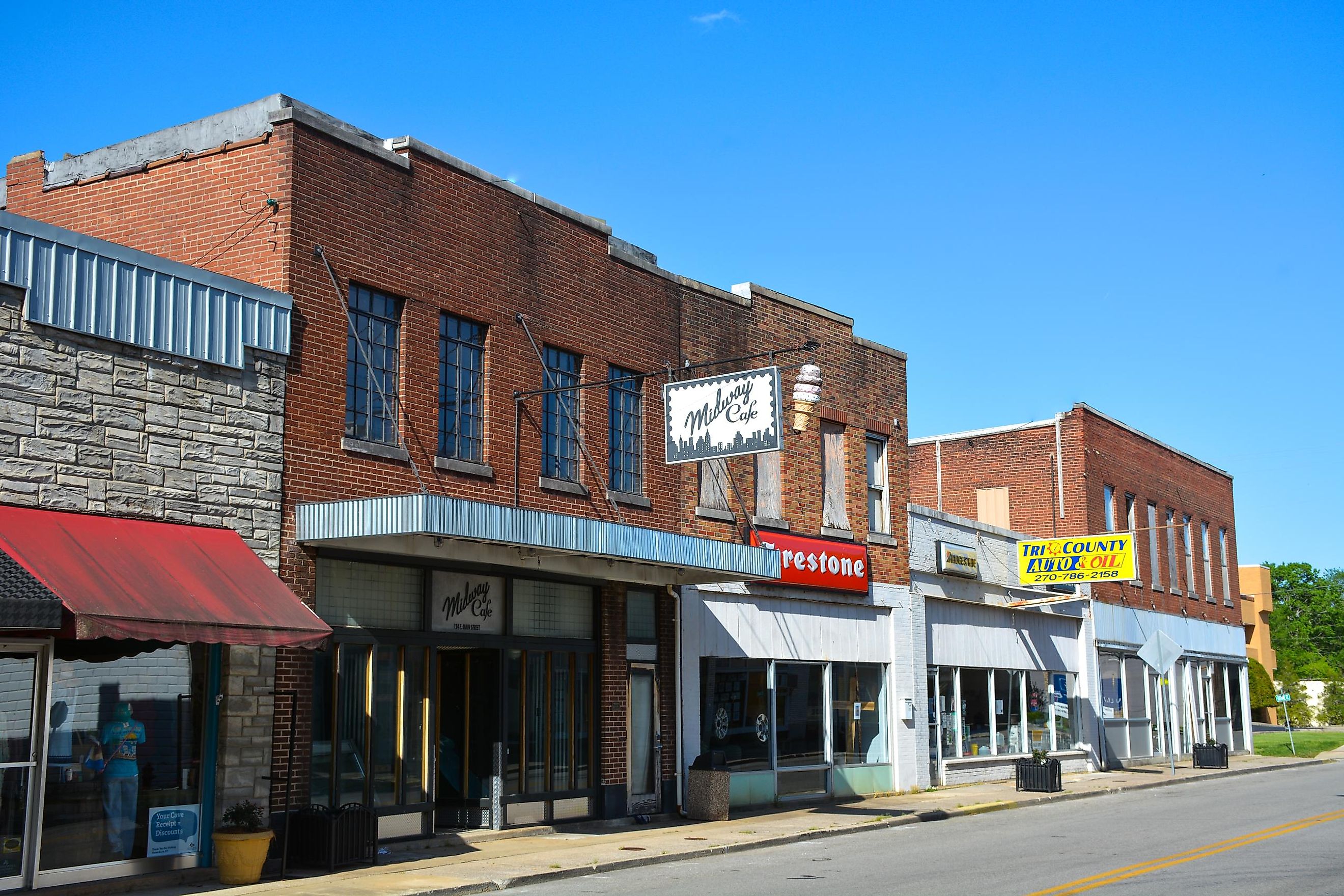 Historic Midtown Cafe in Horse Cave, Kentucky