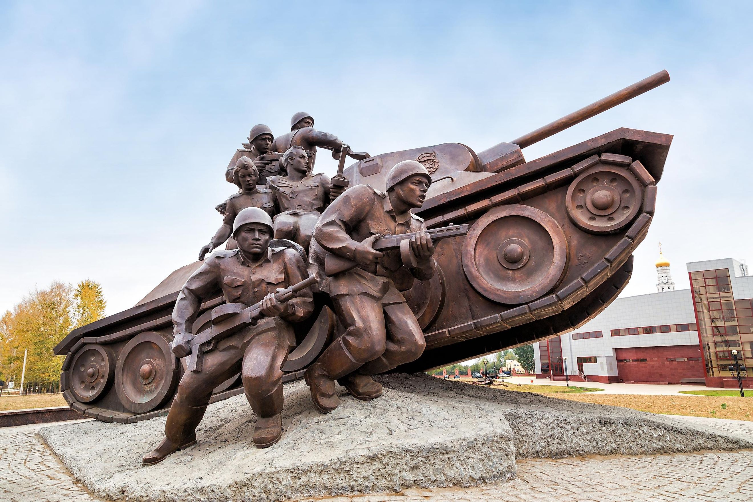Memorial to the Battle of Kursk in Kursk, Russia.