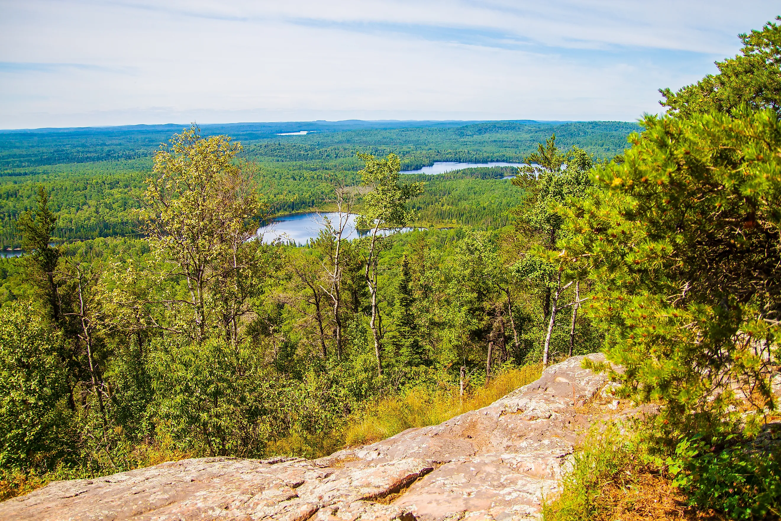 Eagle Mountain, Minnesota in Superior National Forest.