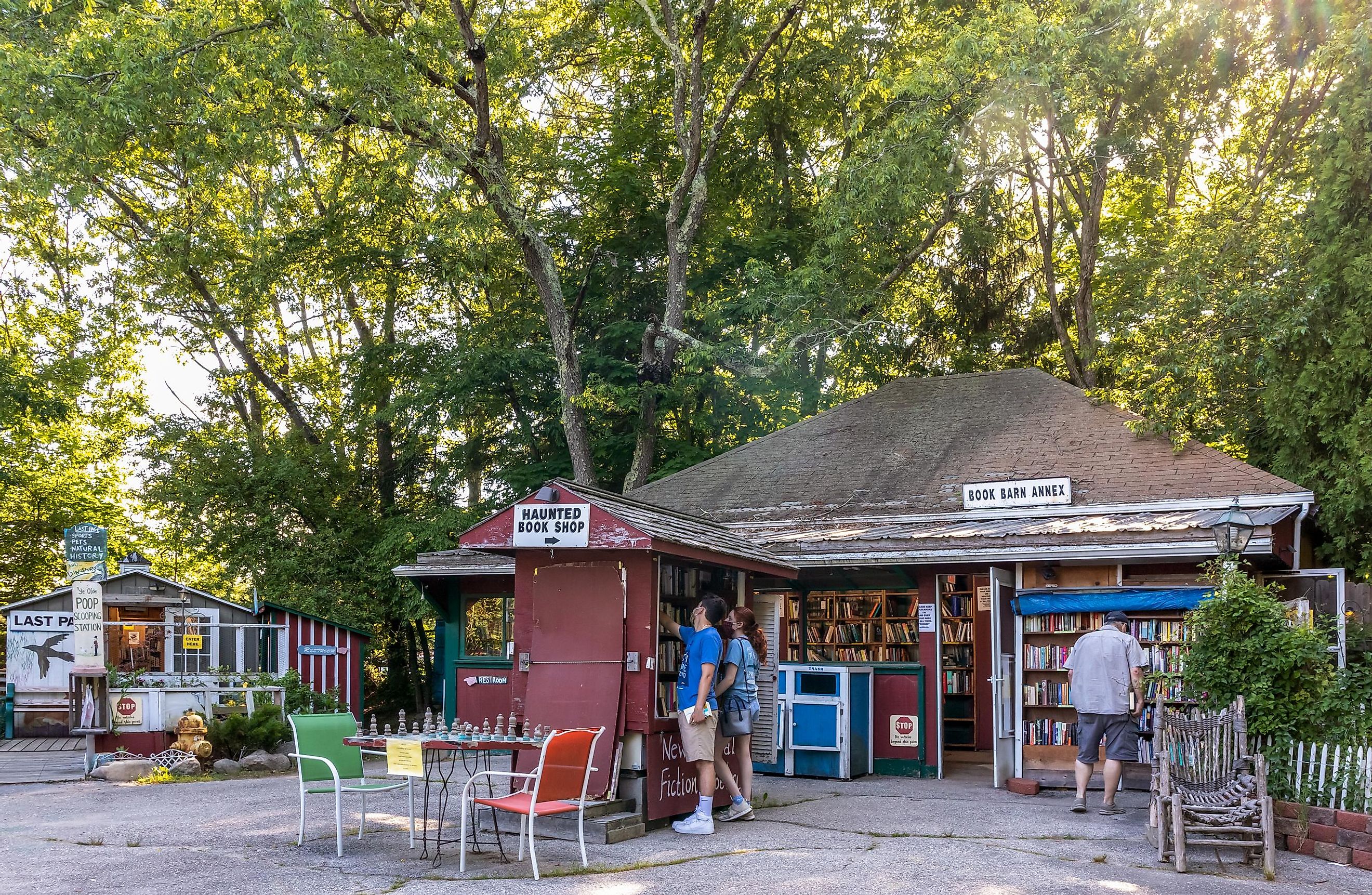 Book Barn in Niantic Connecticut