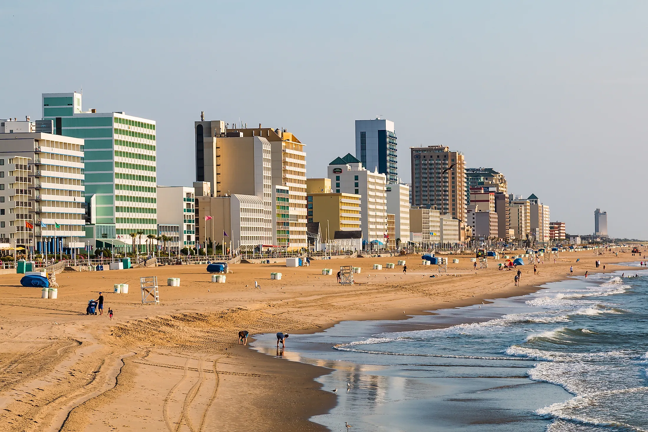 Virginia Beach, Virginia. Editorial credit: Sherry V Smith / Shutterstock.com