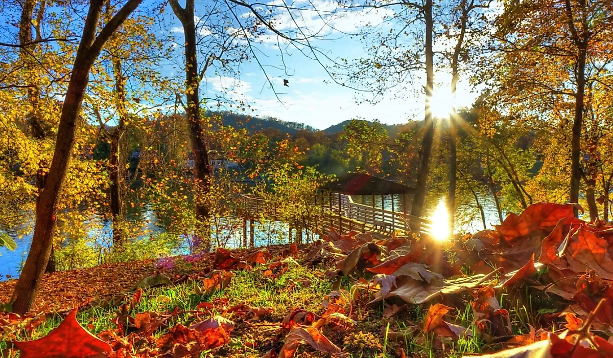 Daniel Boone Park in Charleston, West Virginia.