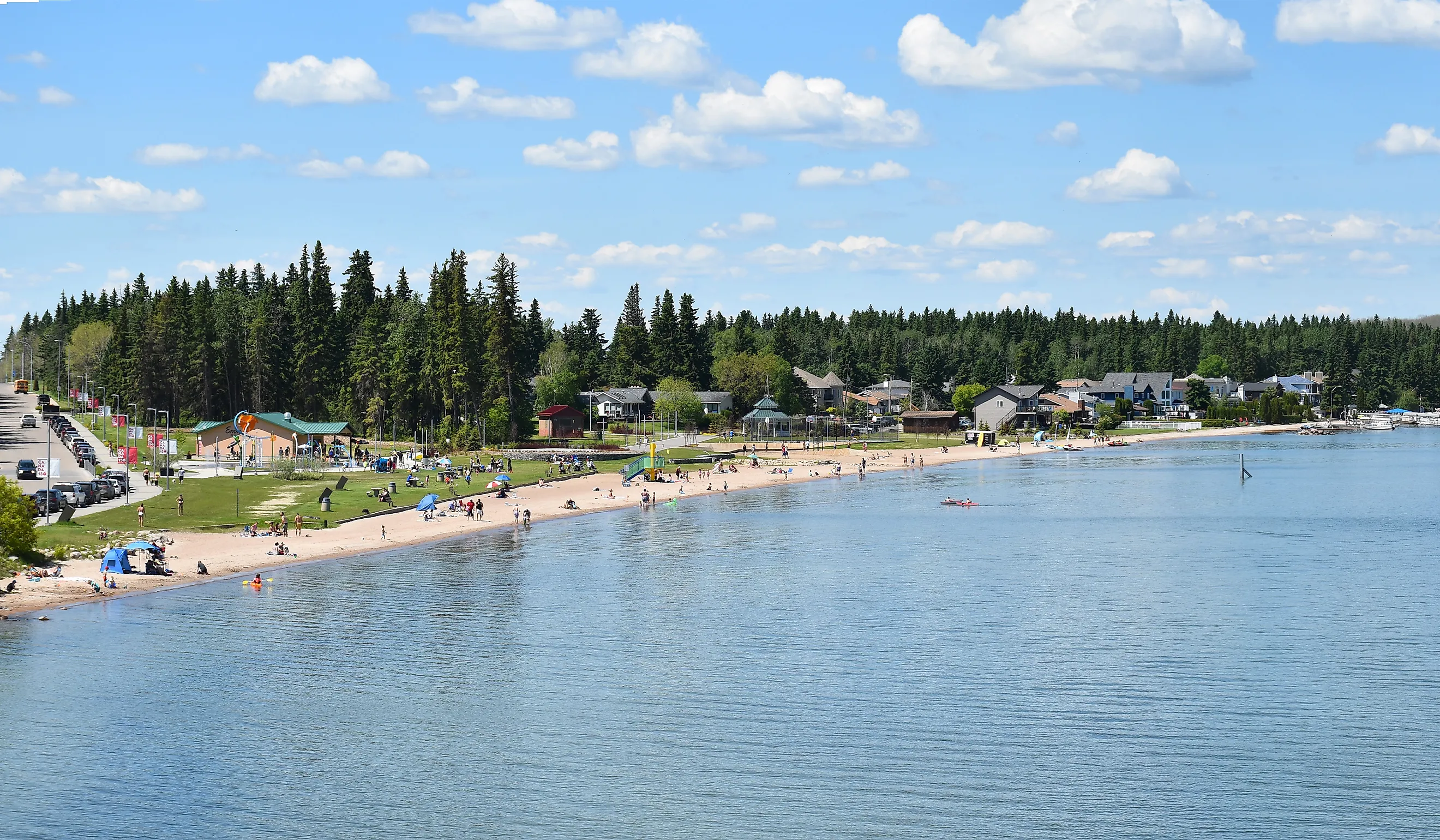 Kinosoo Beach in Cold Lake, Alberta. By Wolfmum - Own work, CC BY-SA 4.0, https://commons.wikimedia.org/w/index.php?curid=78832188