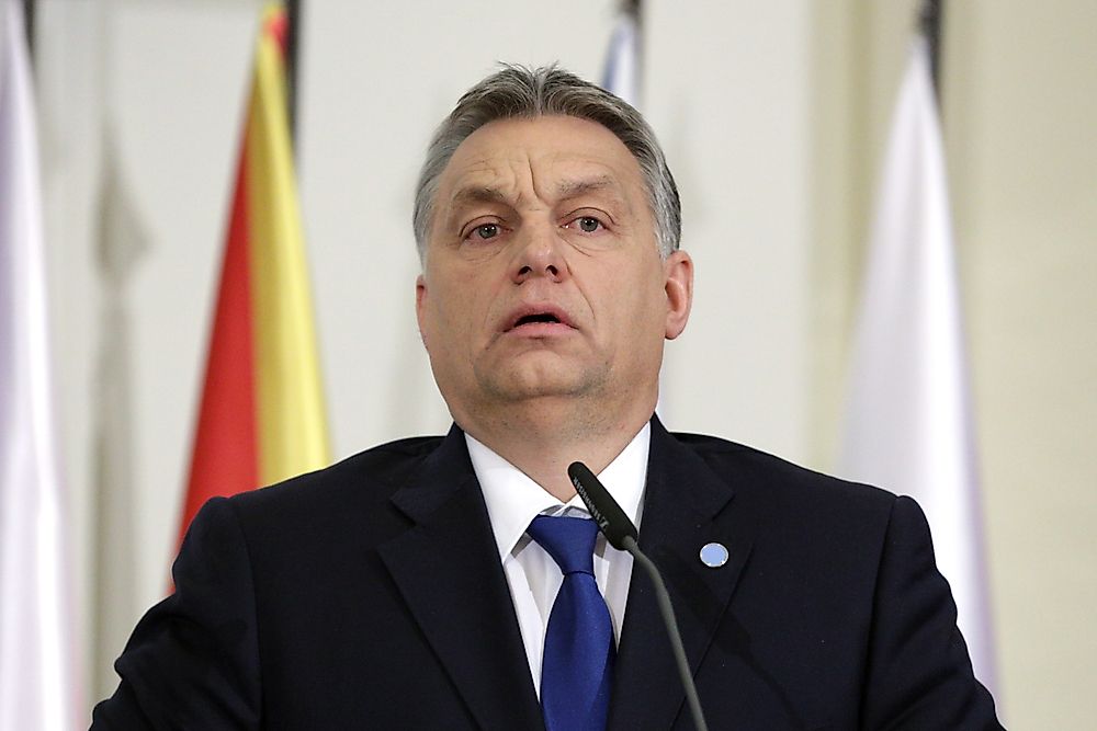 The prime minister of Hungary, Viktor Orban. Editorial credit: Belish / Shutterstock.com.