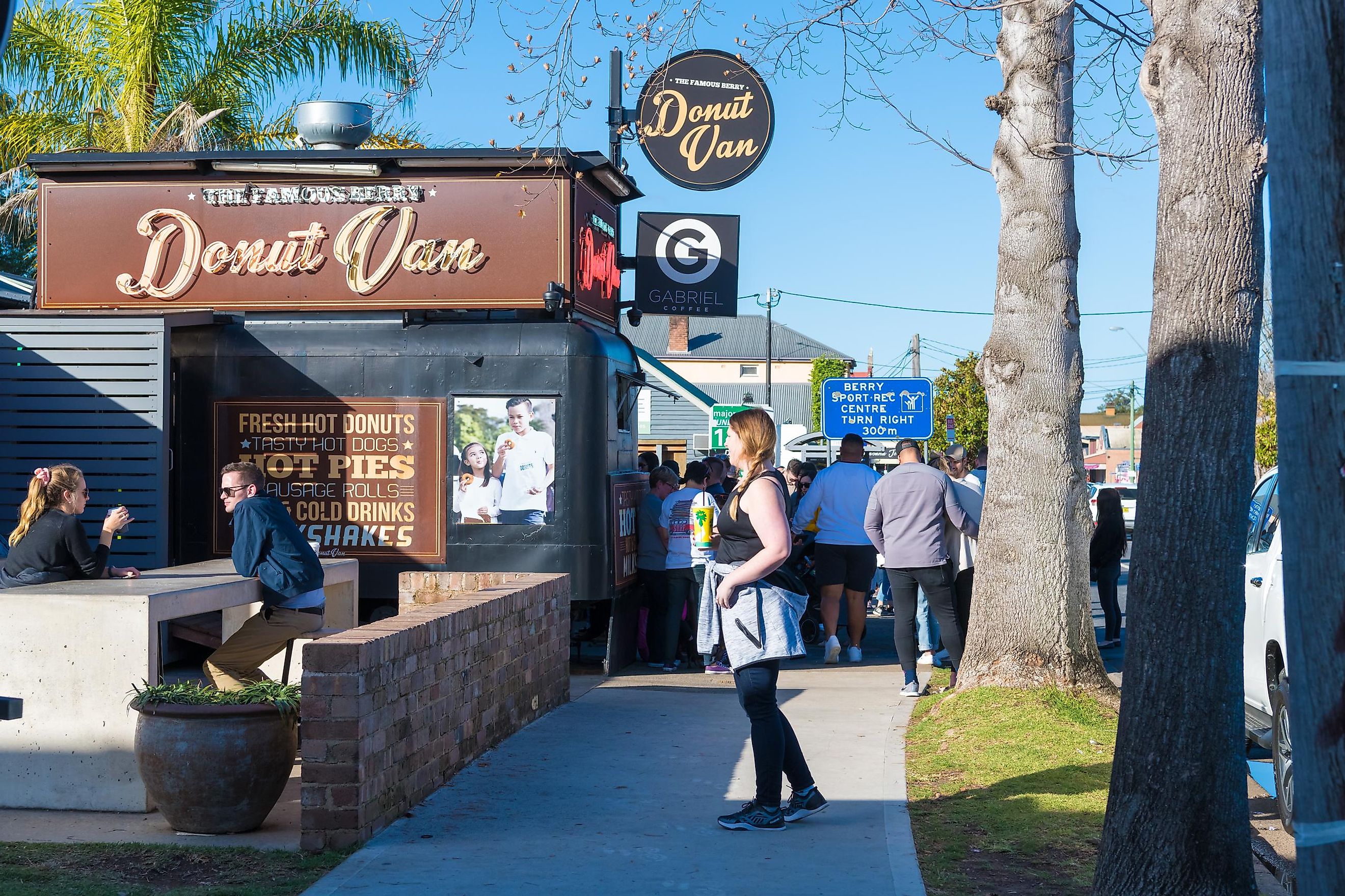 People enjoying the long weekend in the small historic country town of Berry, New South Wales, via stanciuc / iStock.com