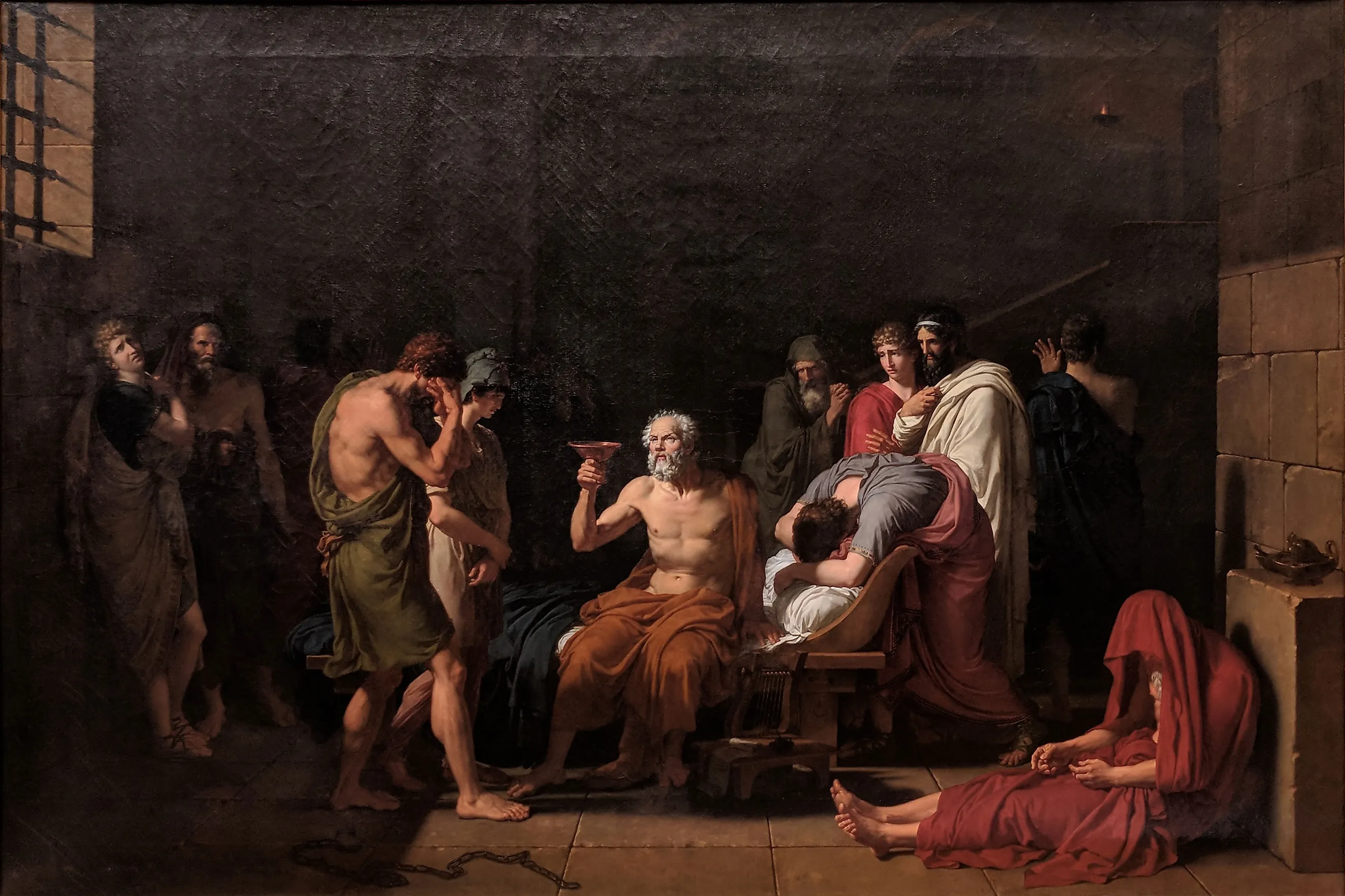 The ancient world did have elderly men and women who lived beyond middle age like Socrates who died by suicide at age 71.
