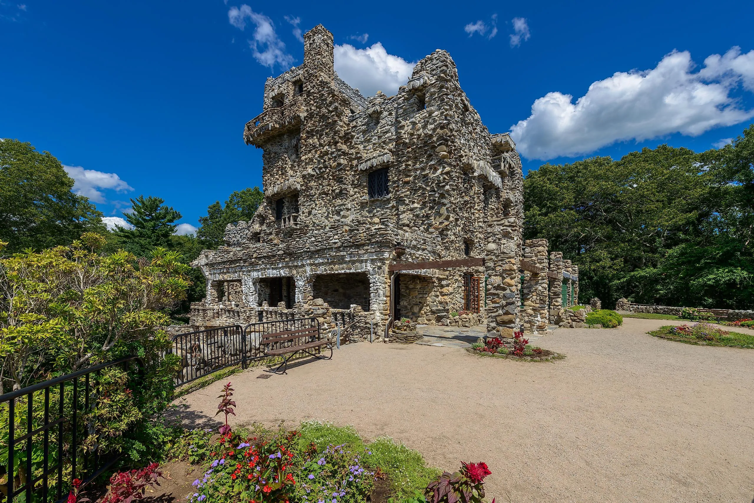 Gillette Castle State Park near Chester, Connecticut.