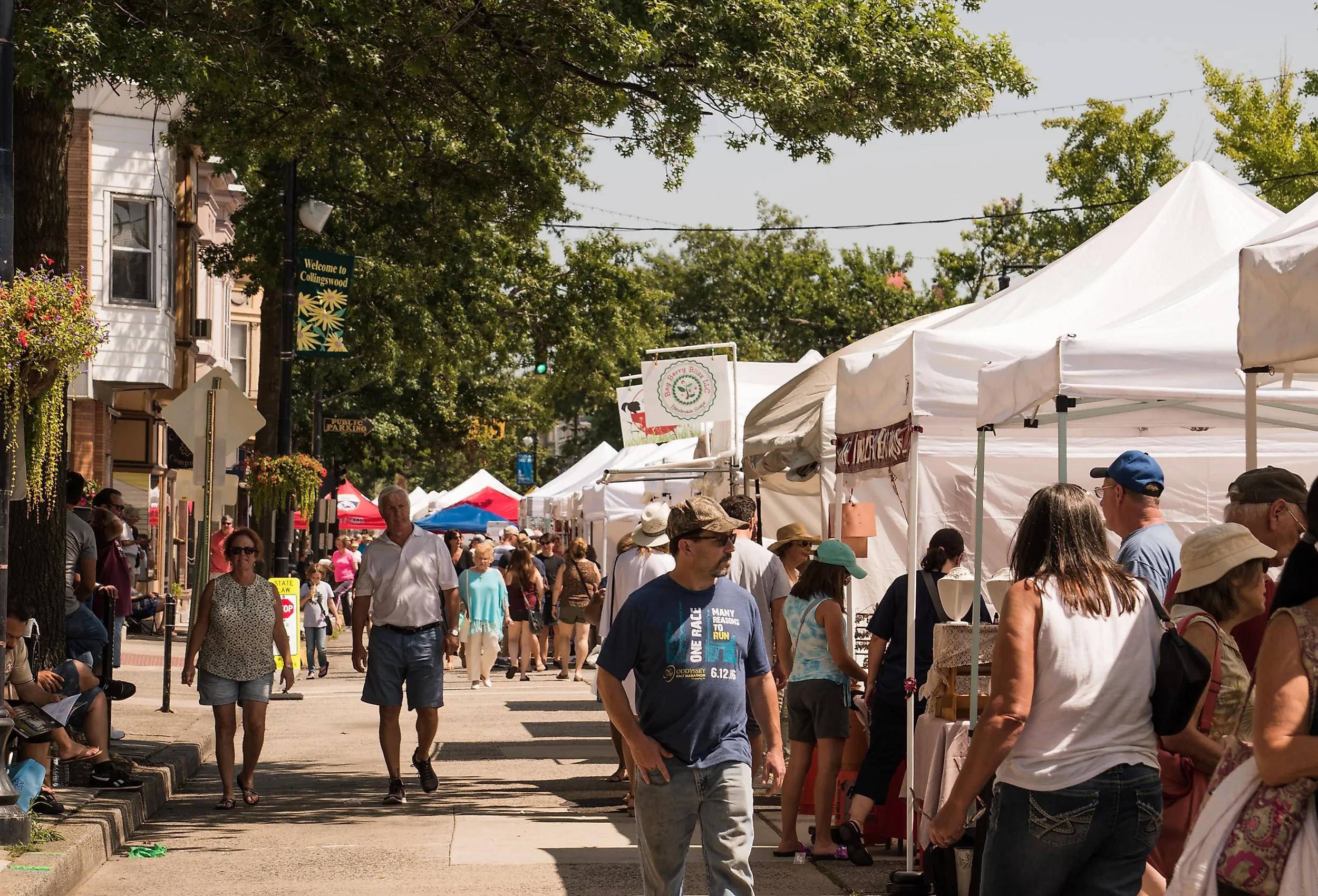 Collingswood Craft and Fine Art Festival, Collingswood, New Jersey. Image credit Alan Budman via Shutterstock