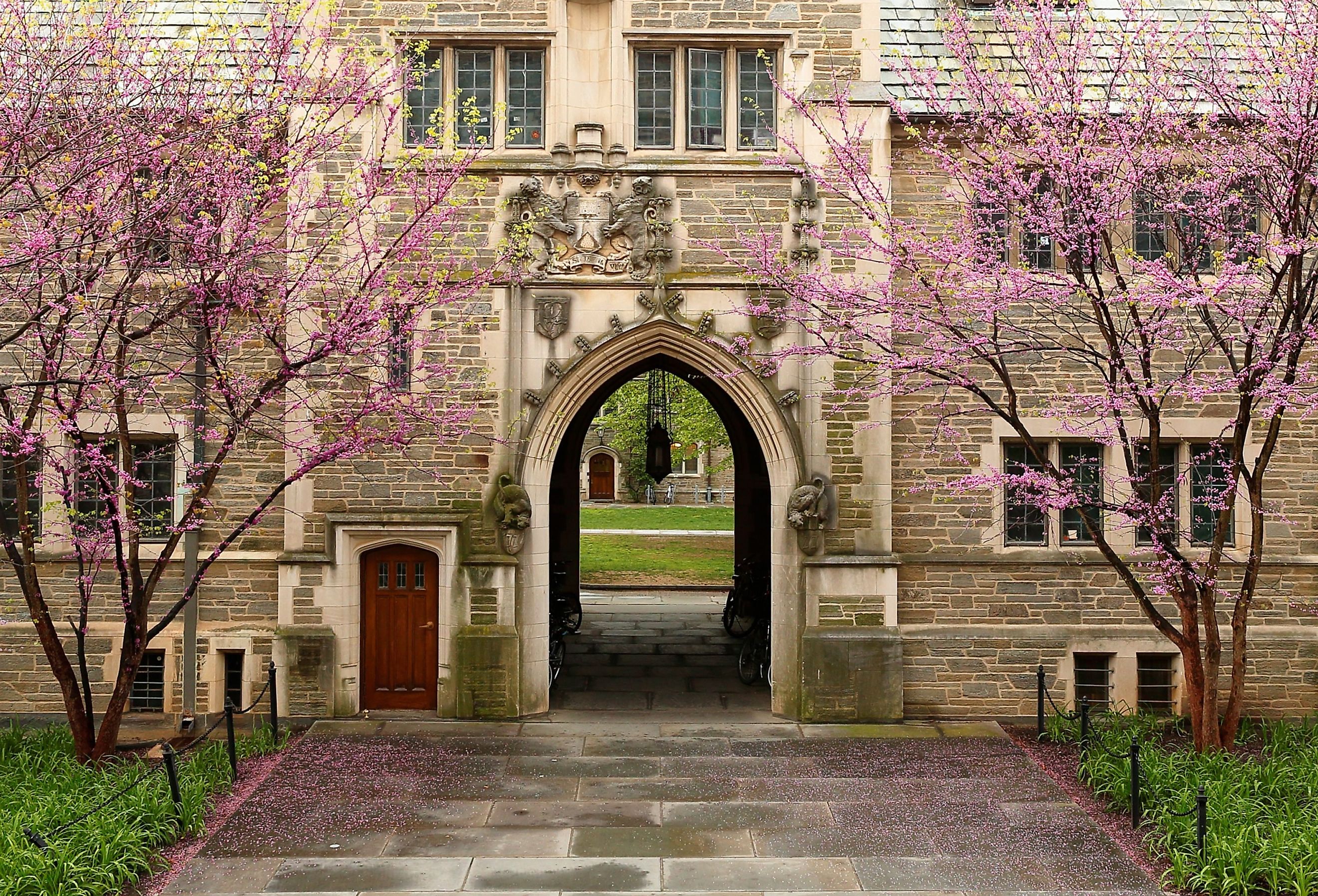 Exterior of Princeton campus building in Princeton, New Jersey. Image credit Jay Yuan via Shutterstock.