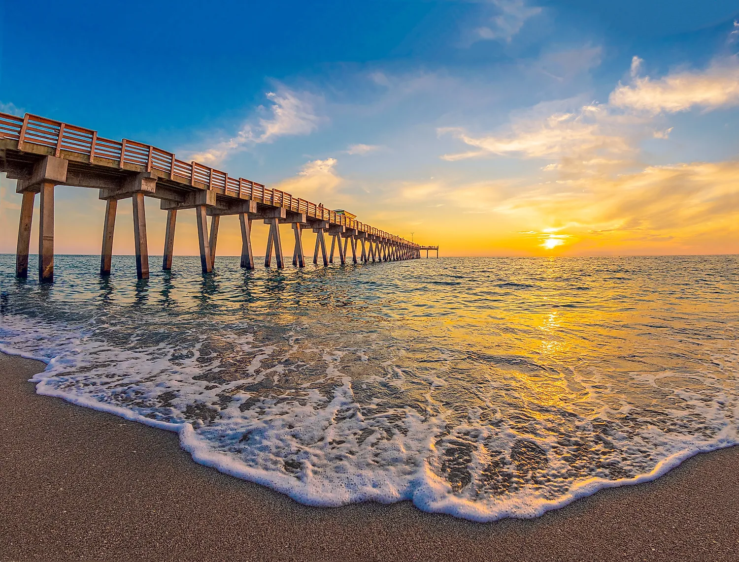 The pier at Venice, Florida.