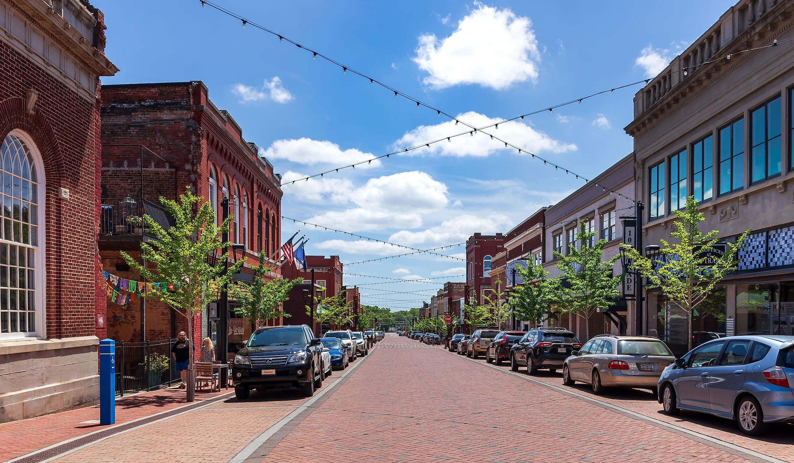 street view in Greer, South Carolina. Editorial credit: Nolichuckyjake / Shutterstock.com