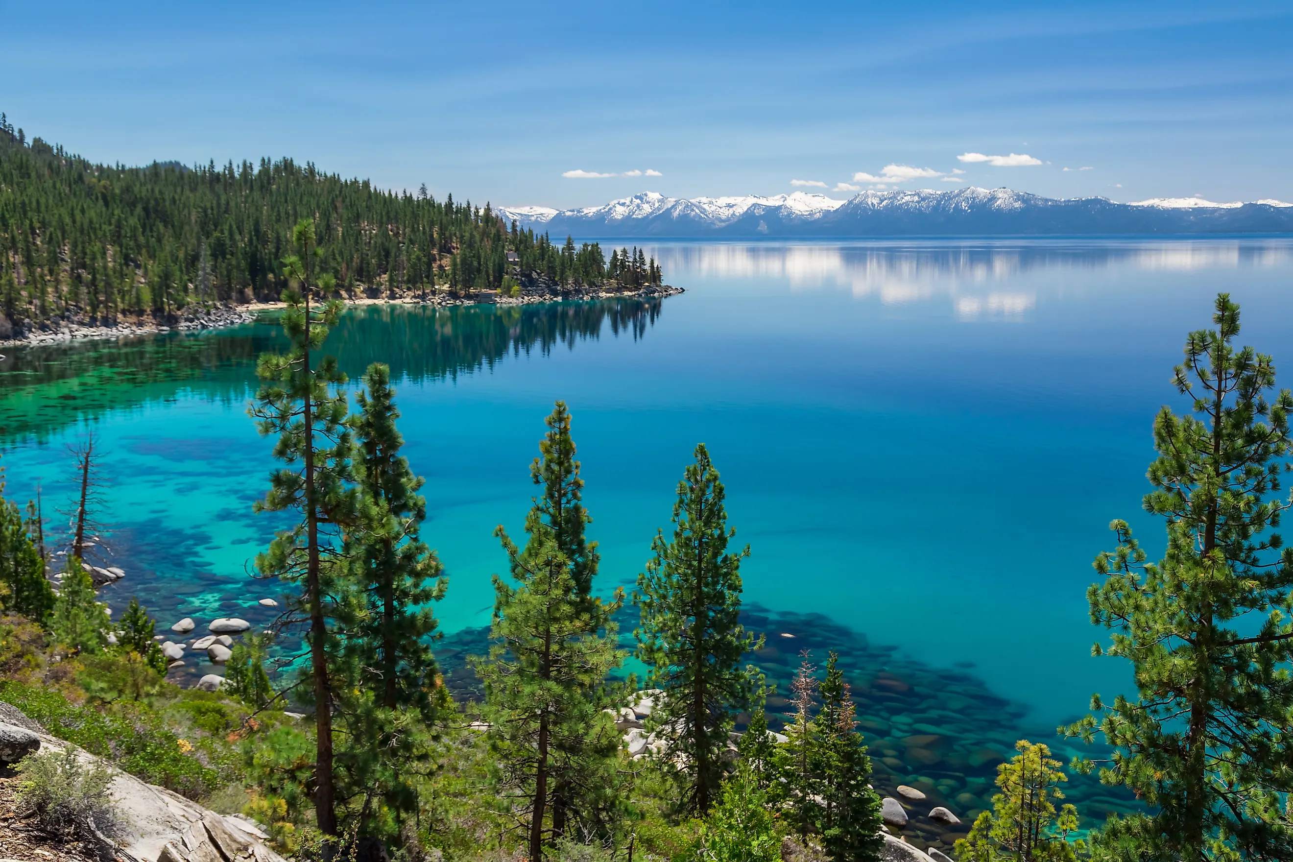 Lake Tahoe east shore.