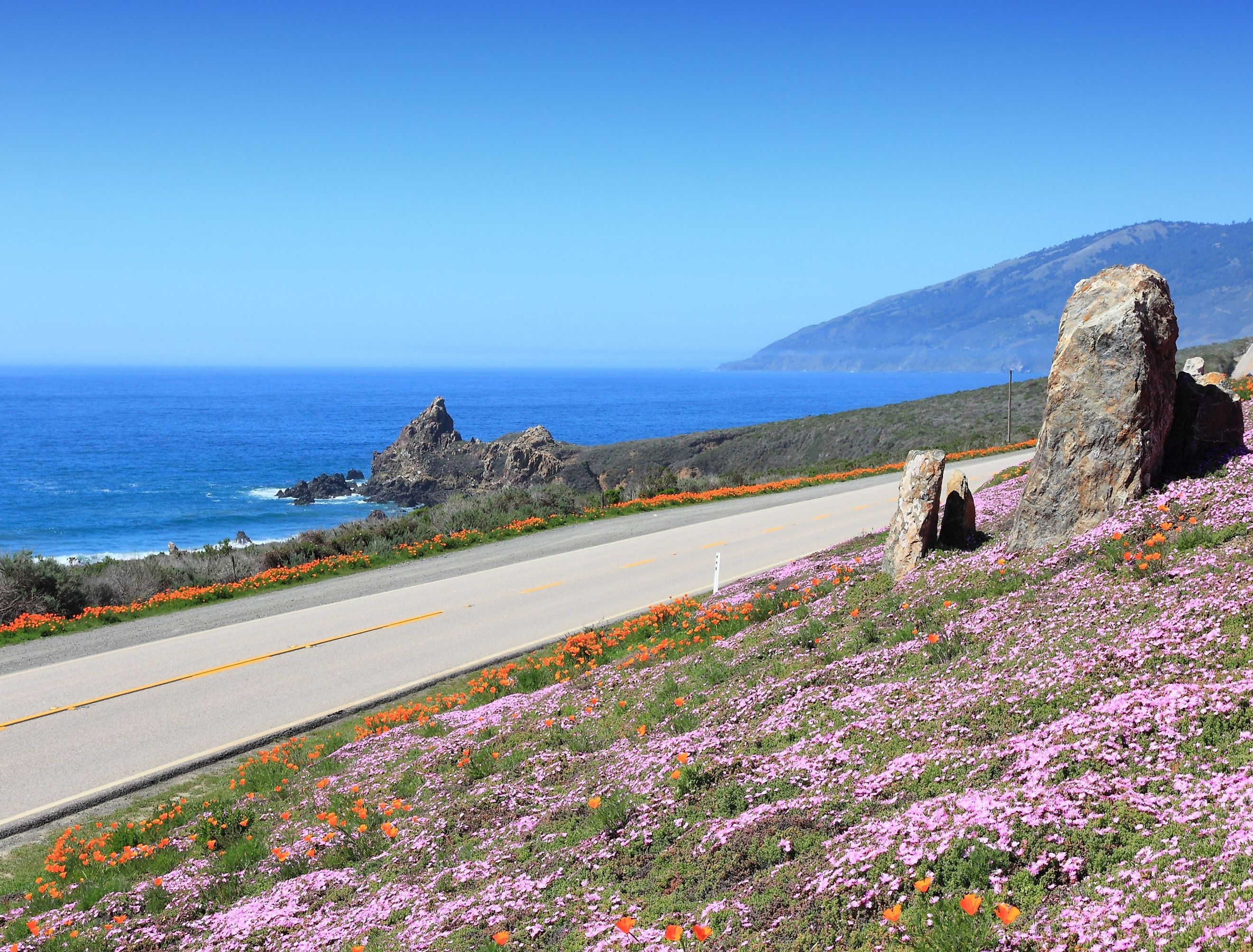 California, United States - Pacific Coast Highway scenic drive. Image credit Tupungato via shutterstock