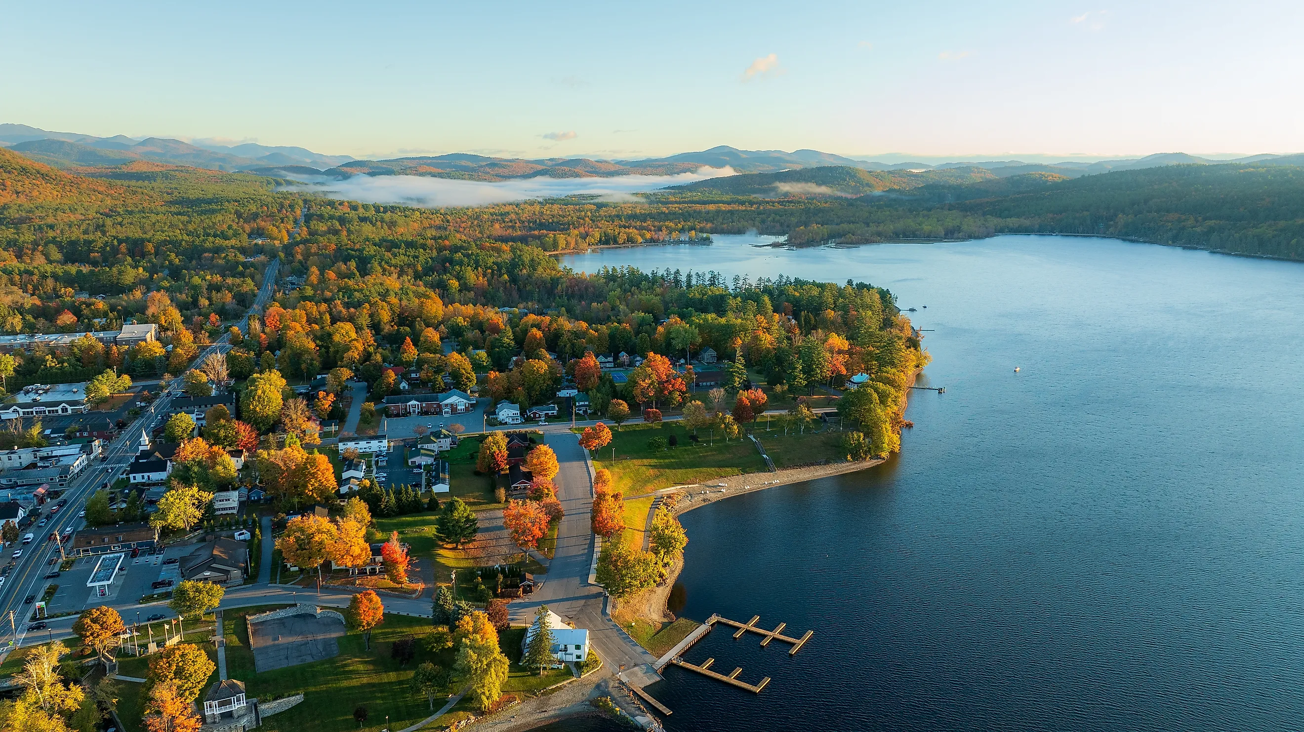 Schroon Lake, New York.