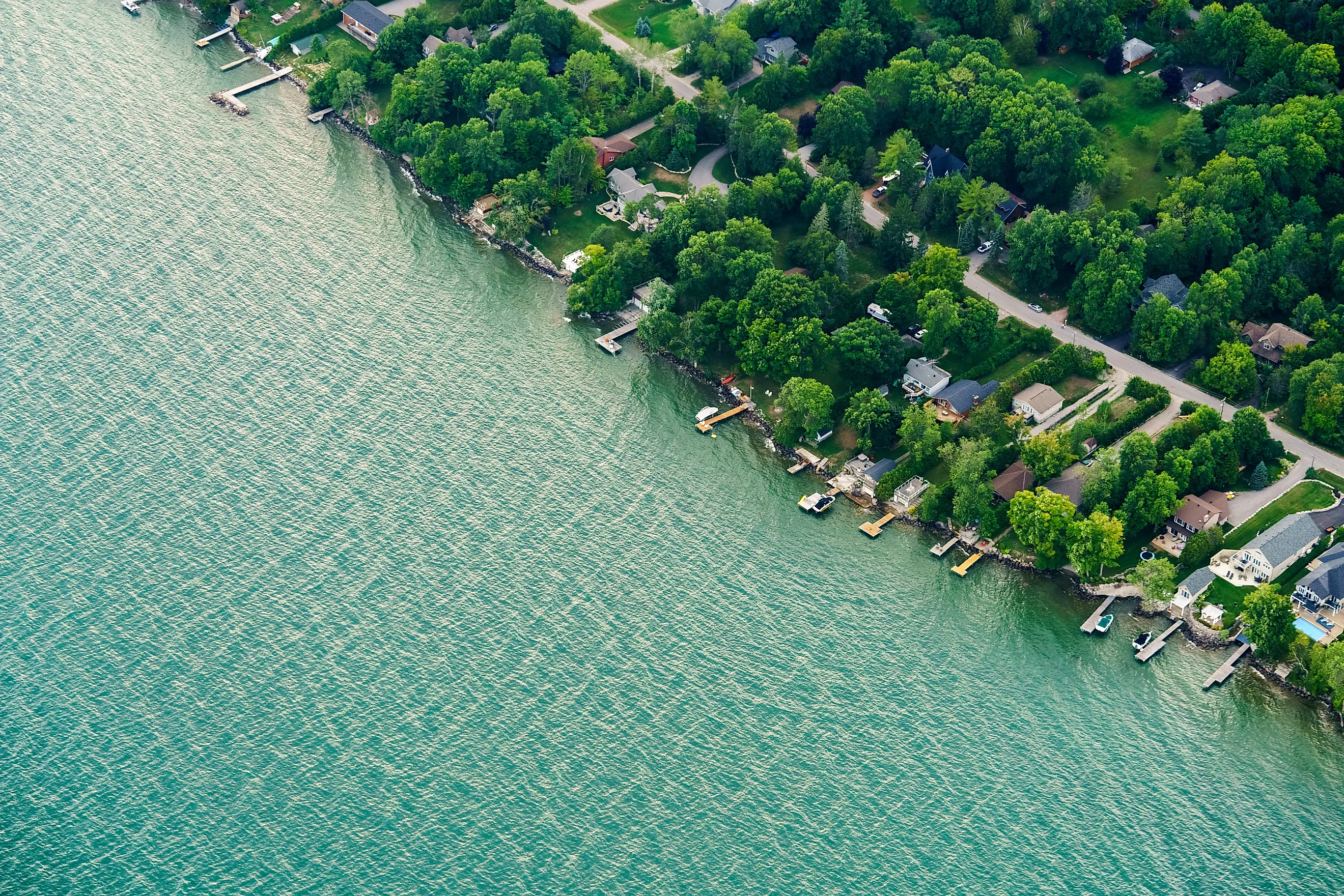 Lake Ontario near Toronto, Ontario.