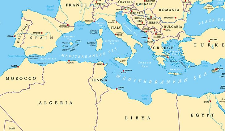 Morocco, Tunisia, Algeria, Libya and Egypt are generally considered to be North Africa.