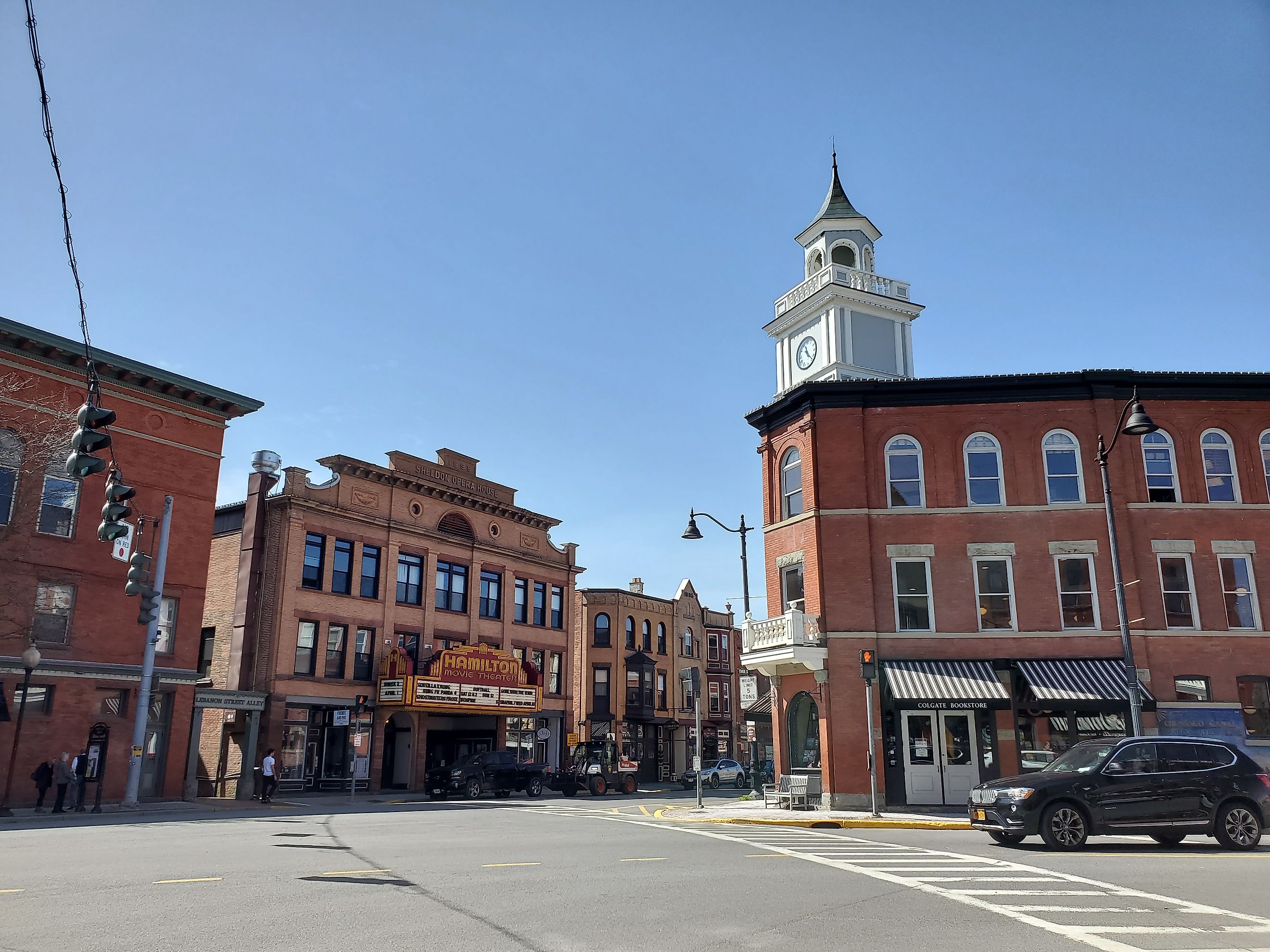 On a sunny spring day in Hamilton, New York, via Boogich / iStock.com