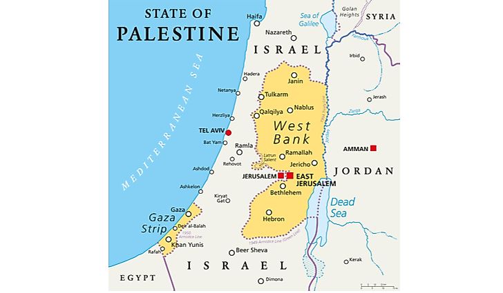 What is the Gaza Strip? Who Controls It? - WorldAtlas