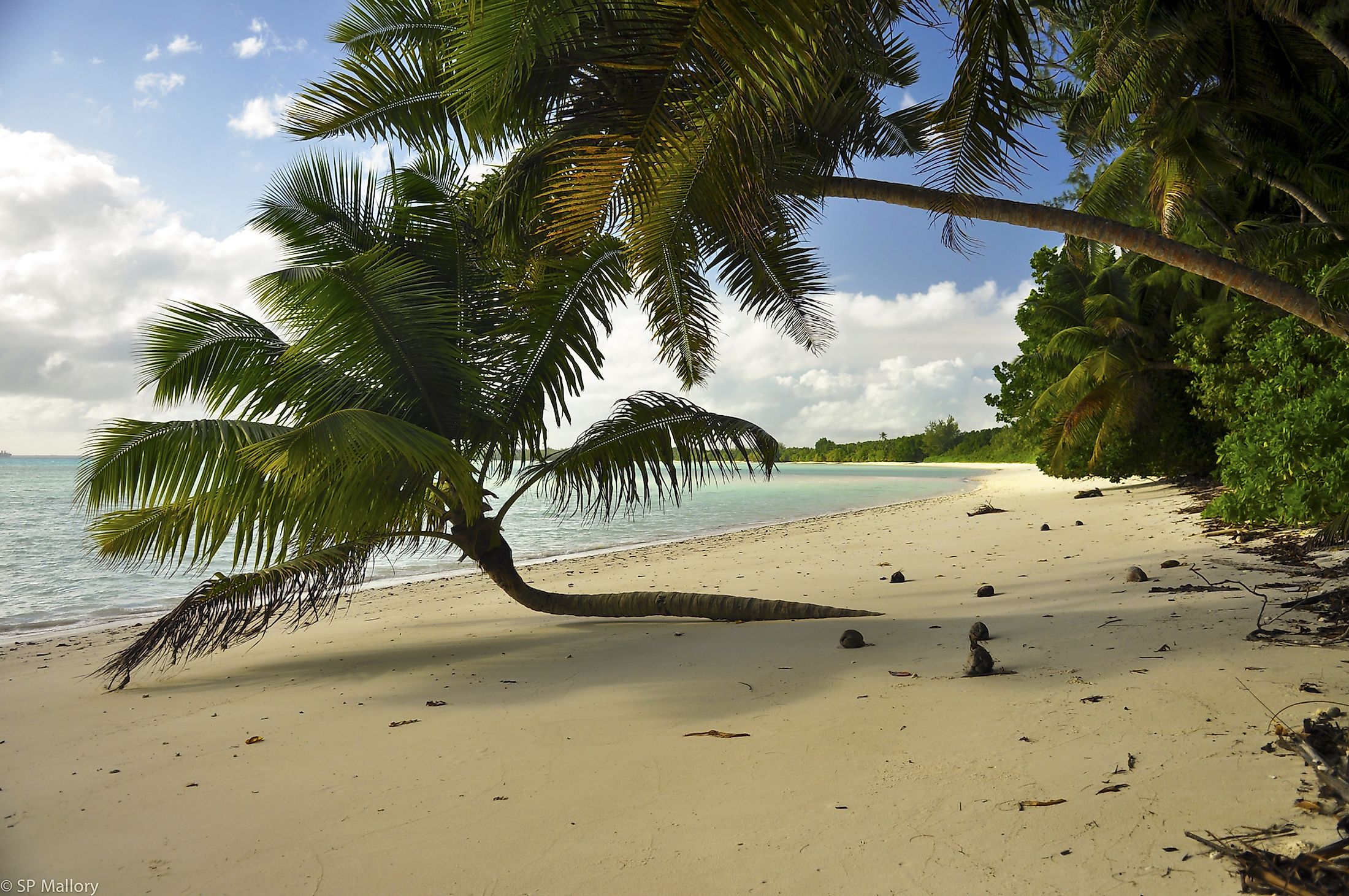 Diego Garcia atoll, British Indian Ocean Territory.