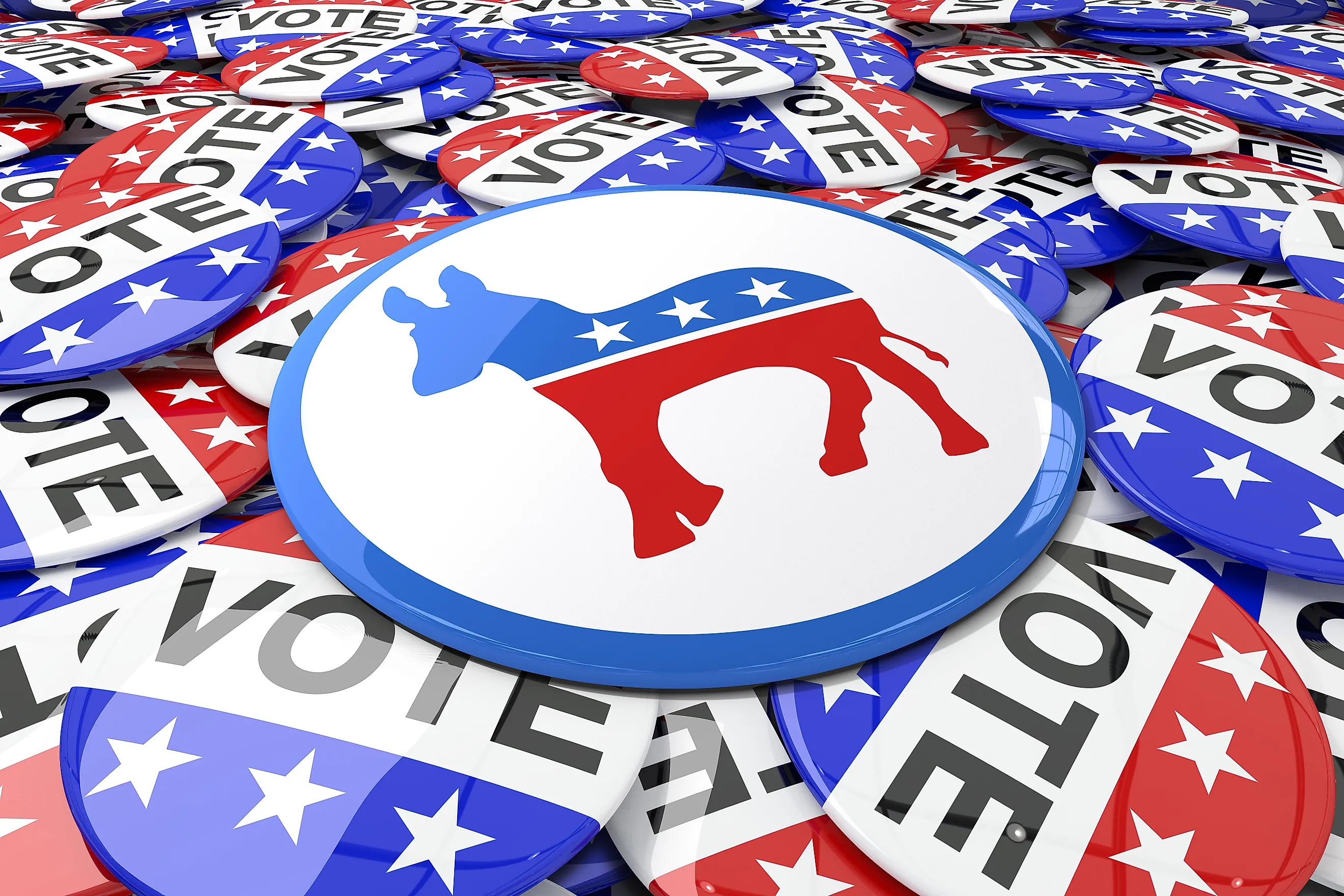 Donkey is the symbol of democratic party in the US