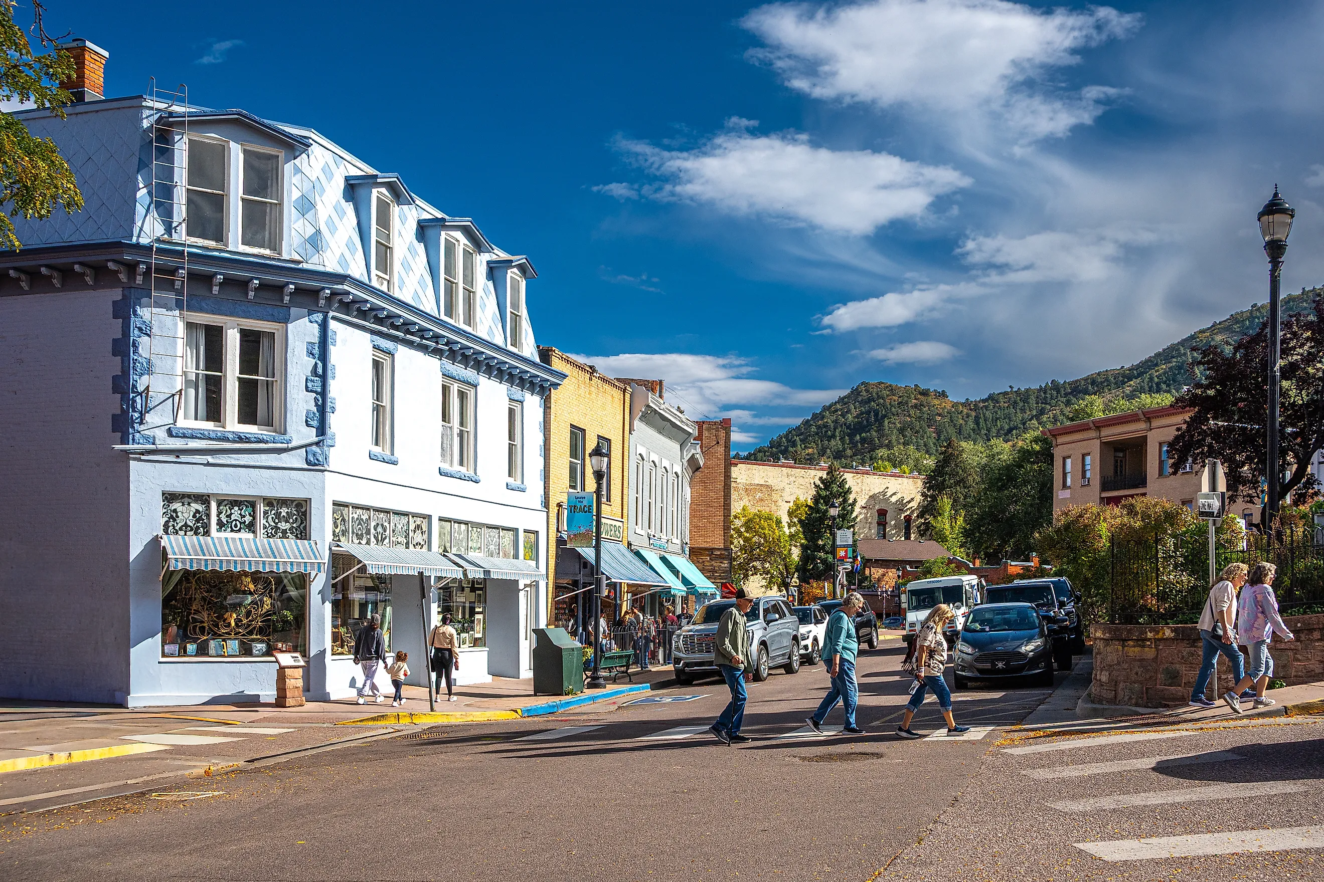 Downtown Manitou Springs, Colorado. Image credit: Marty Castrogiovanni / Shutterstock.com.