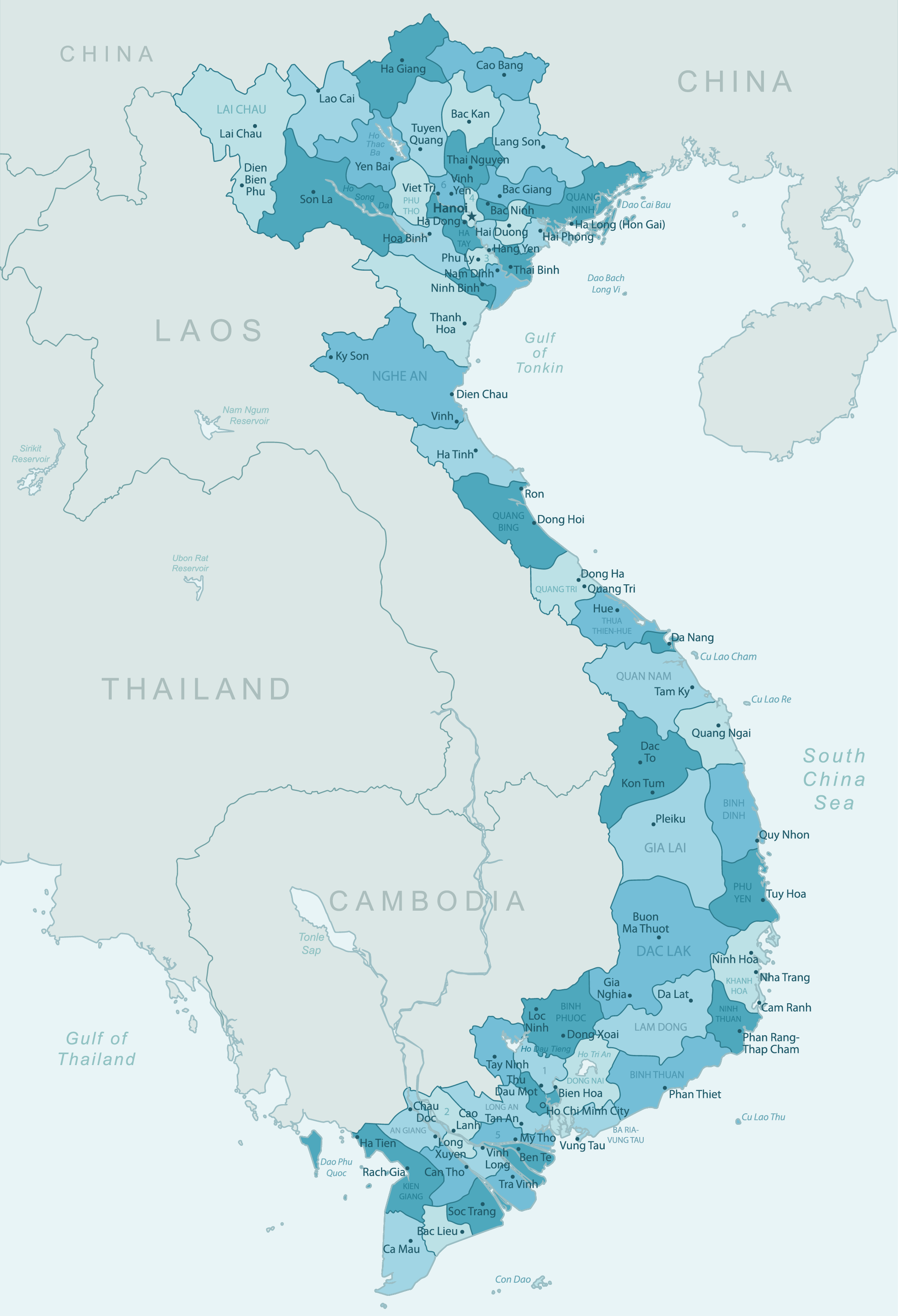 Vietnam Maps Facts World Atlas