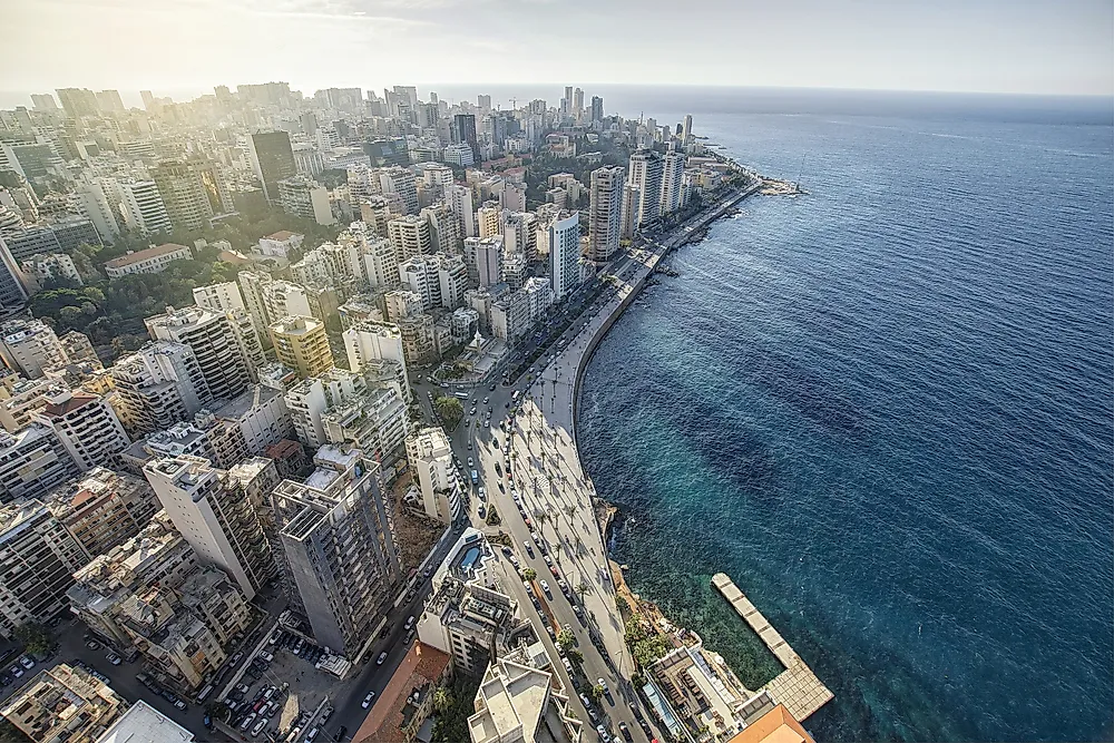 Biggest Cities In Lebanon WorldAtlas Biggest Cities In Lebanon WorldAtlas