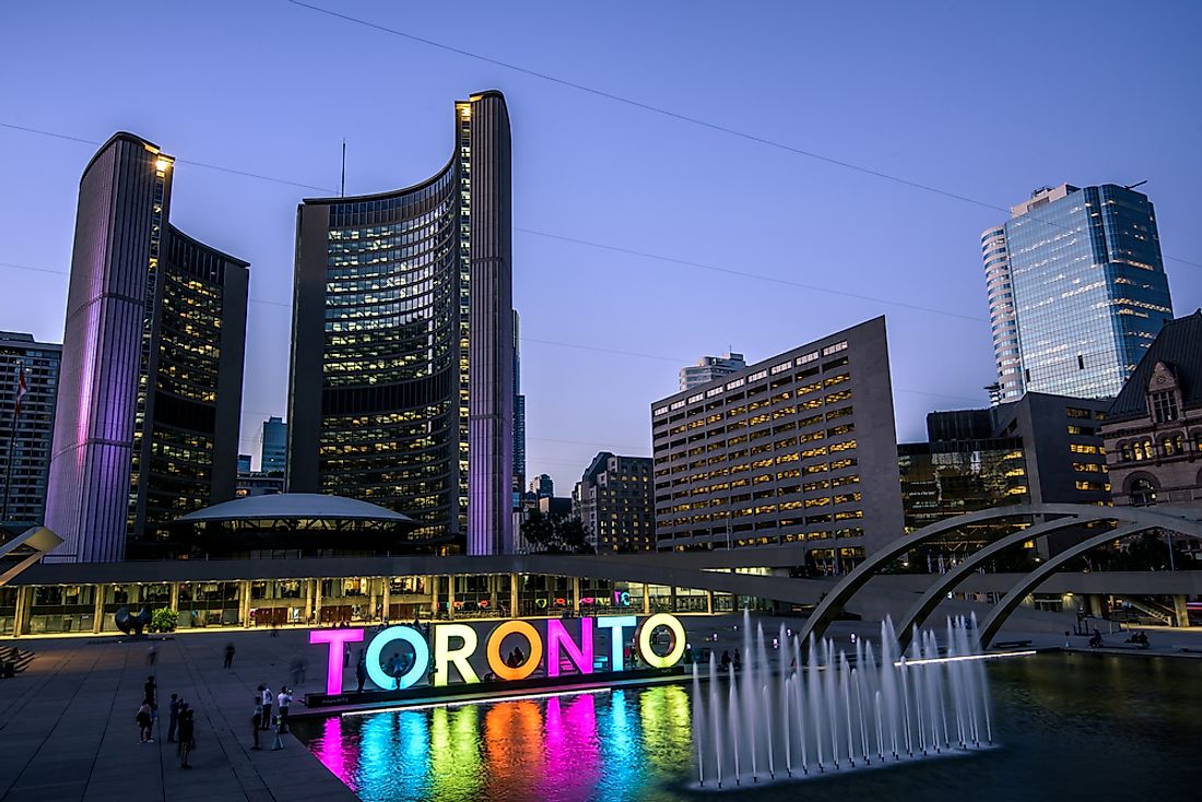 The Largest Cities In Canada Worldatlas