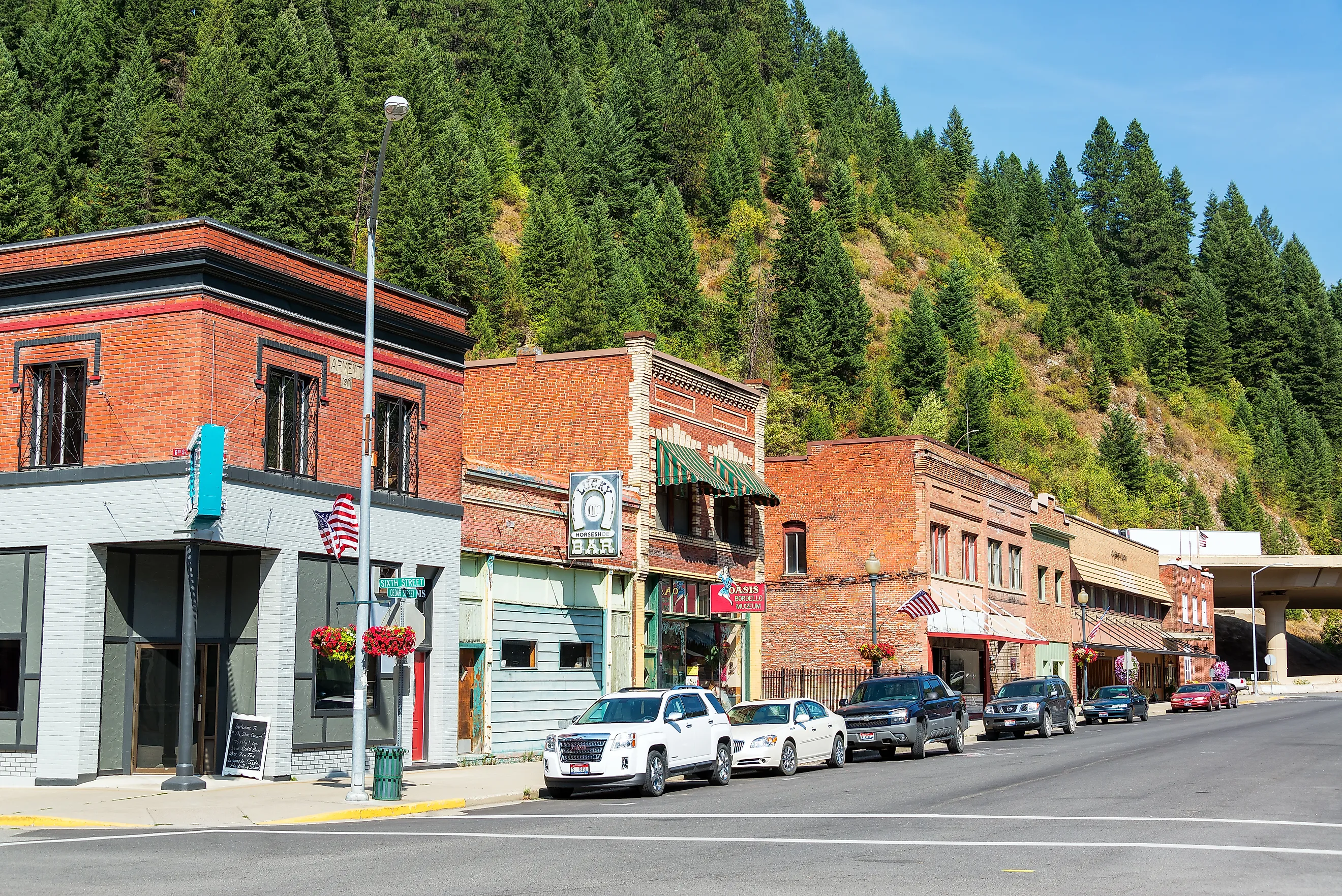 Wallace Historic District. Editorial credit: Jess Kraft / Shutterstock.com