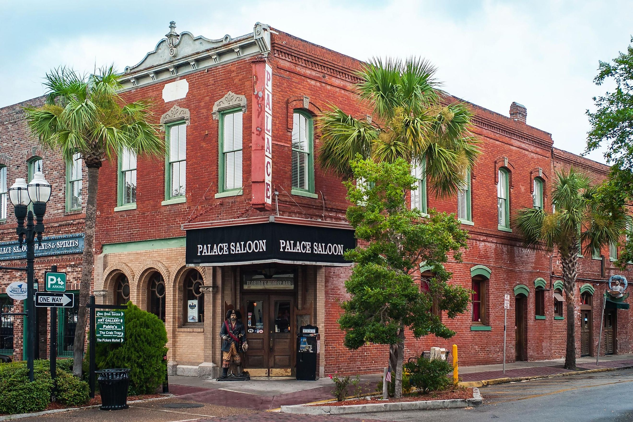 Palace Saloon in the Famous Prescott Building in Fernandina Beach on Amelia Island