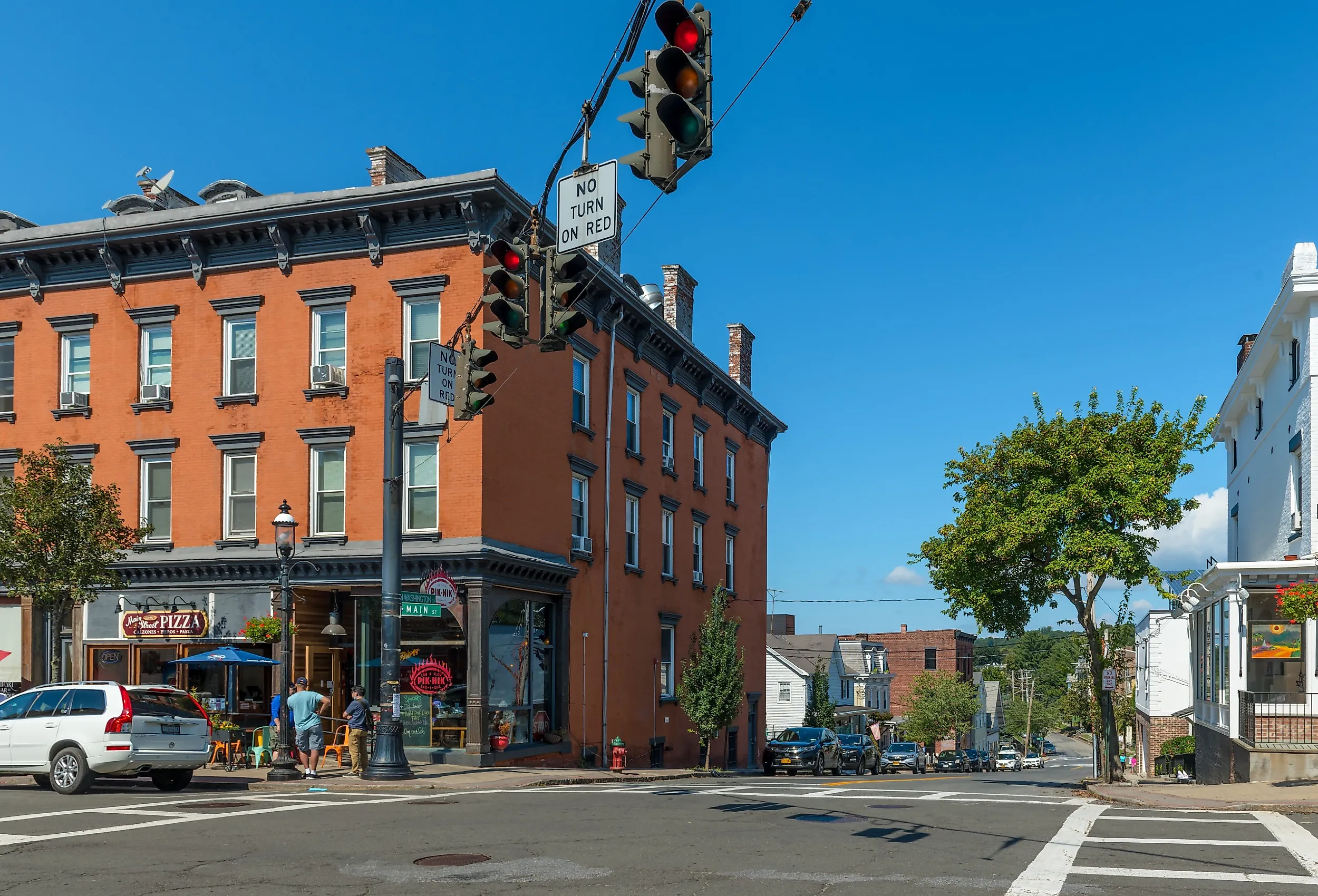  Historic building exteriors along Main St in the village of Sleepy Hollow, New York. Image credit Andrew F. Kazmierski via Shutterstock