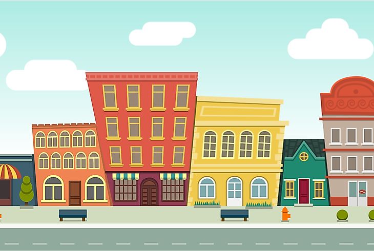 Different countries in the world have different demographics and geographical definitions for cities.