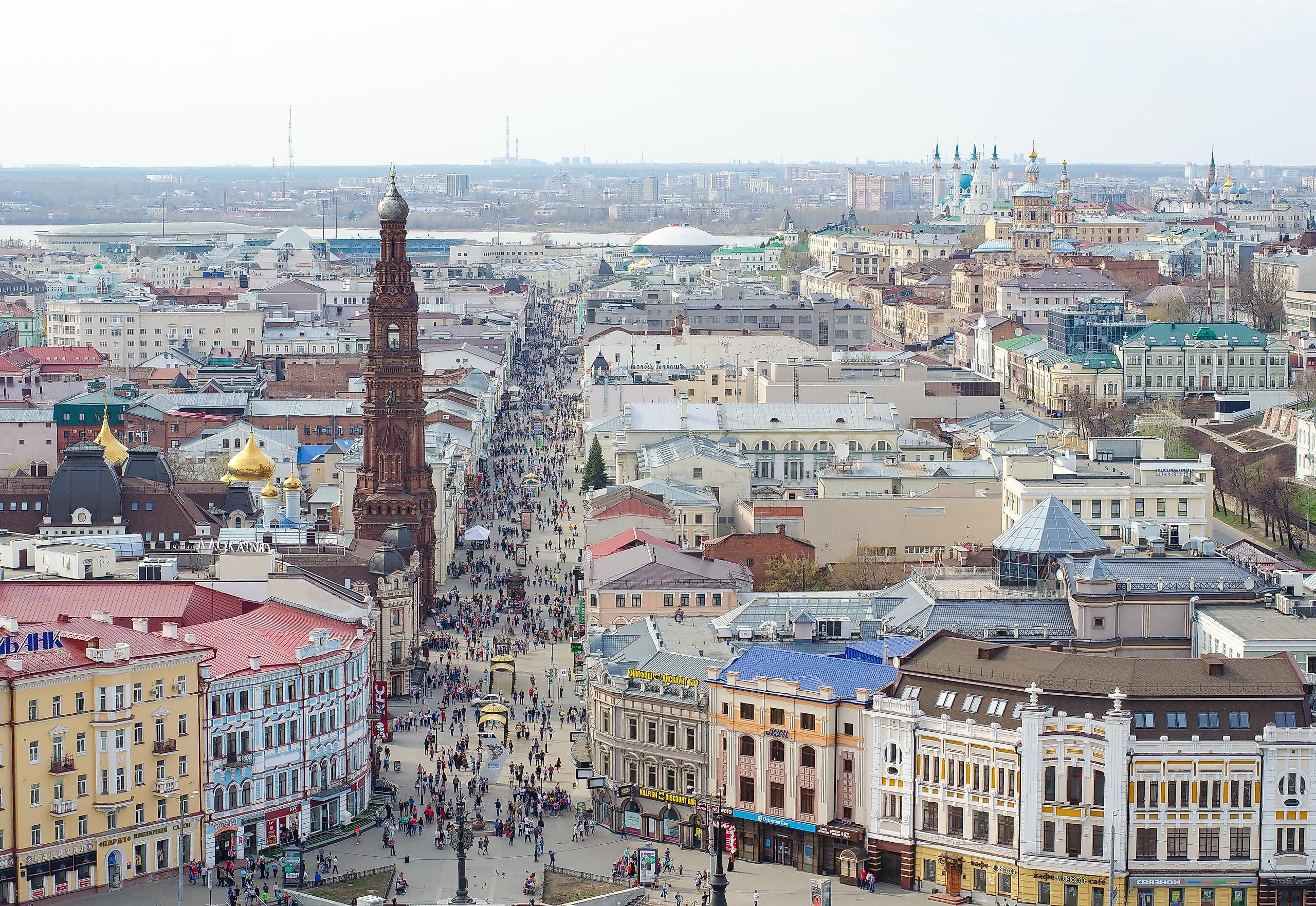 10 biggest cities in russia worldatlas