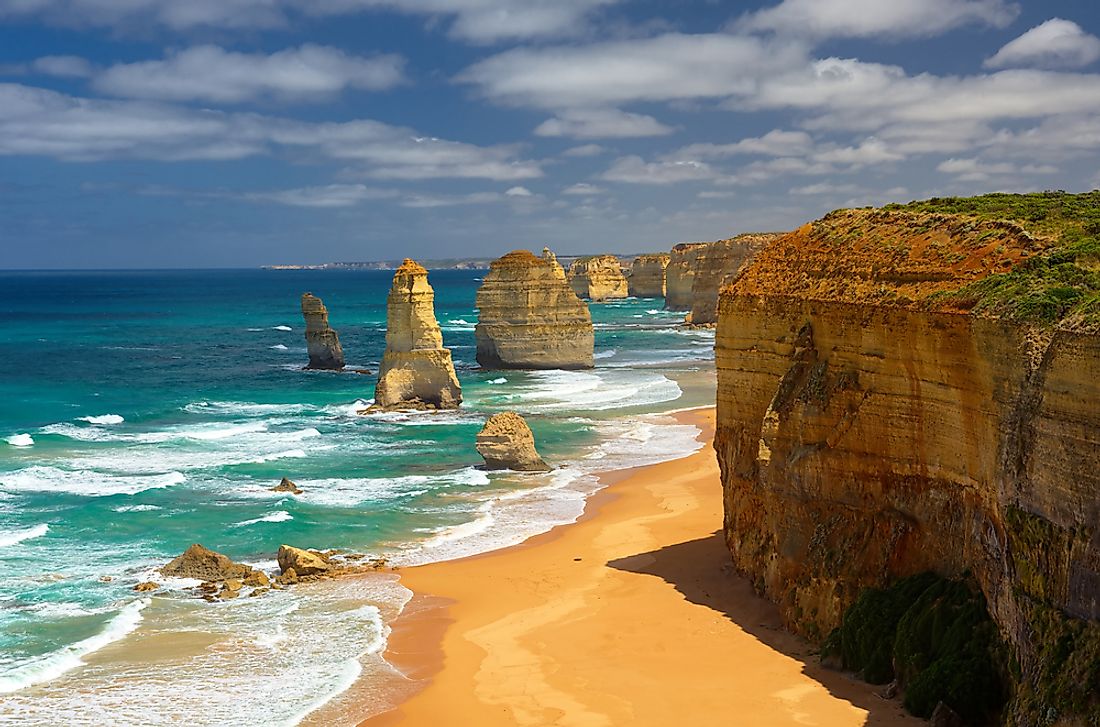 Australian Landmarks The Twelve Apostles Worldatlas