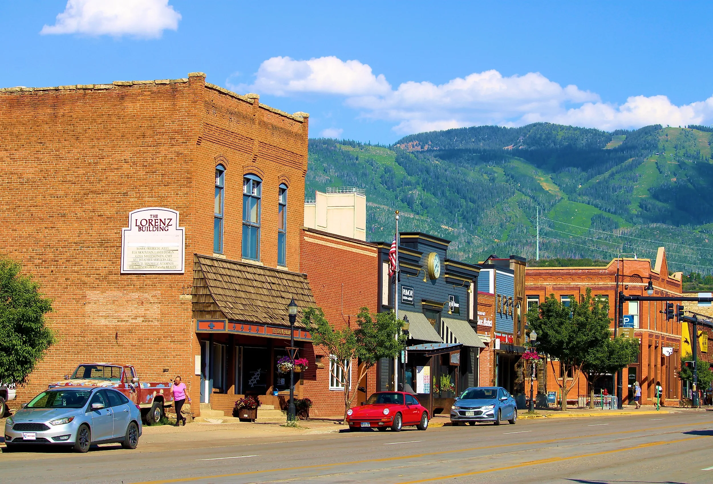  A view down the streets of downtown Fernie, British Columbia, Canada on a sunny morning during the winter. Image credit christopher babcock via Shutterstock.