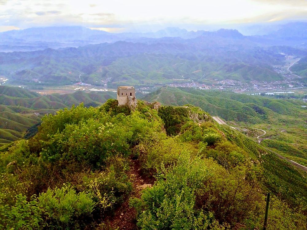The views from the Great Wall at Gubeikou.