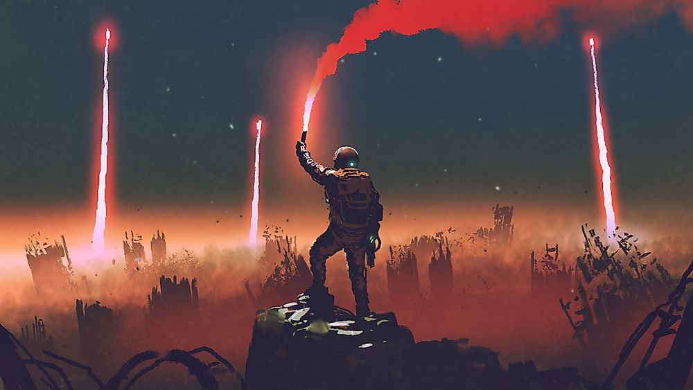 A dystopian vision of the future is most commonly very dark