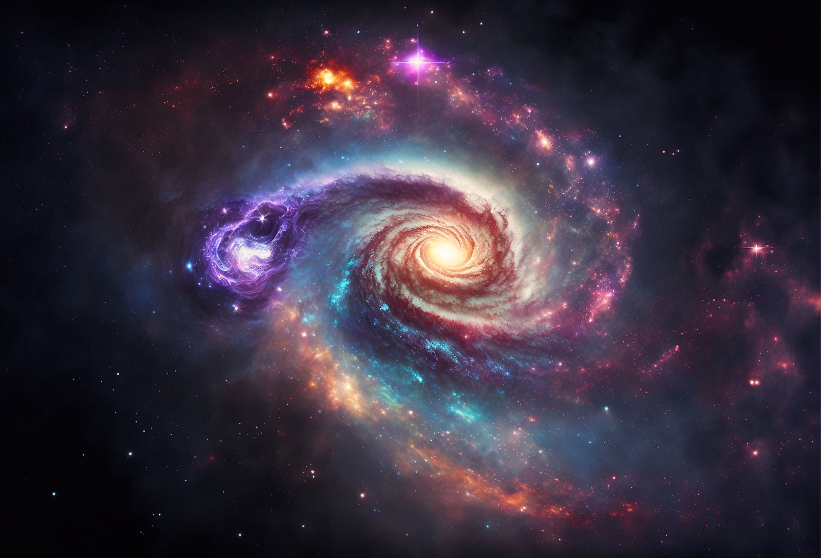 spiral galaxy wallpaper