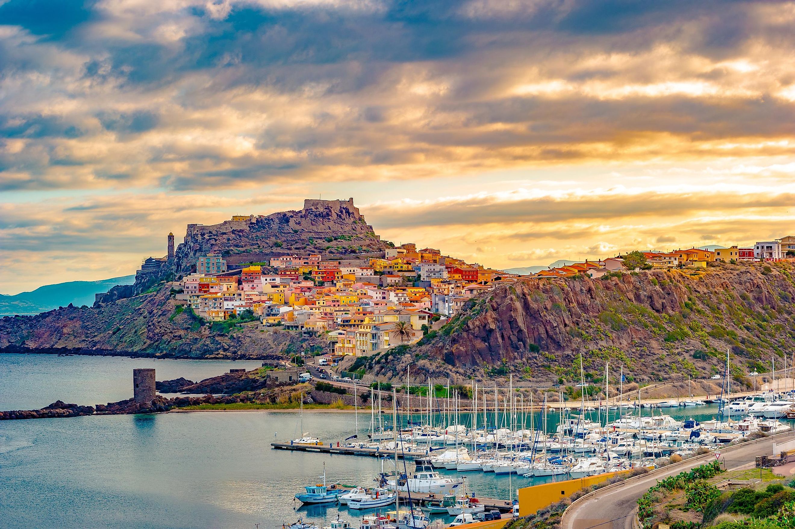 Castelsardo, Sardinia, Italy.