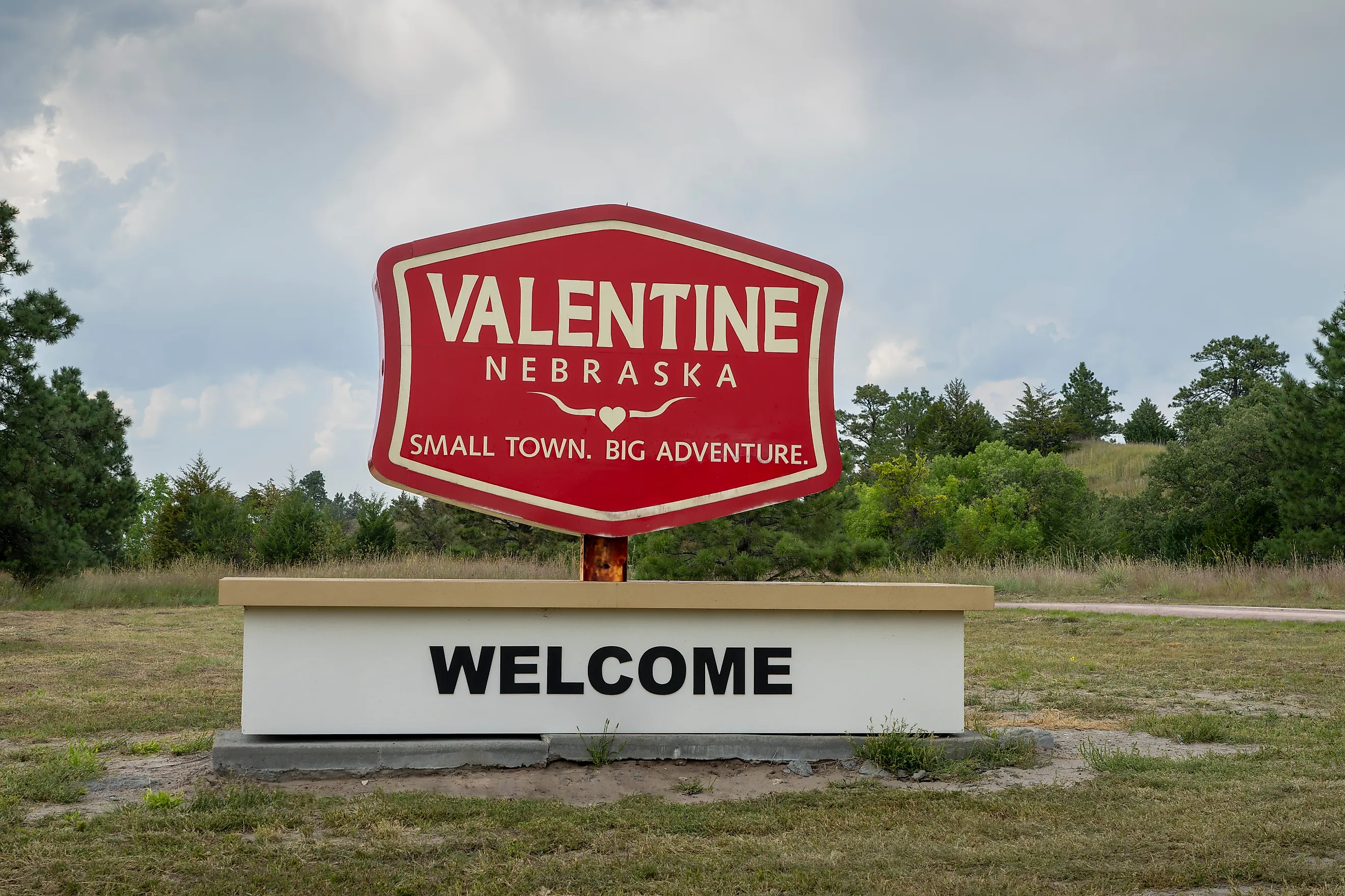 Welcome home to Valentine, Nebraska. (Image credit: marekuliasz / Shutterstock.com.)