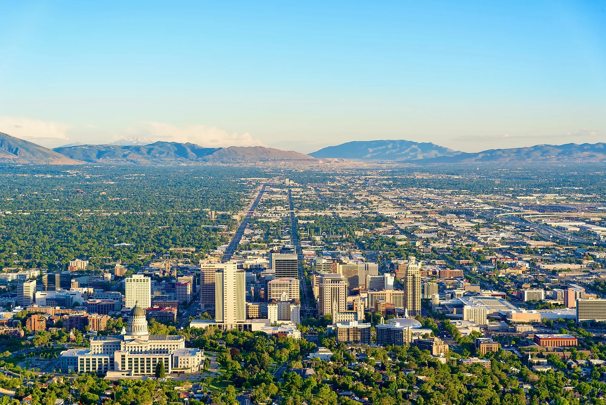 Salt Lake City, Utah WorldAtlas